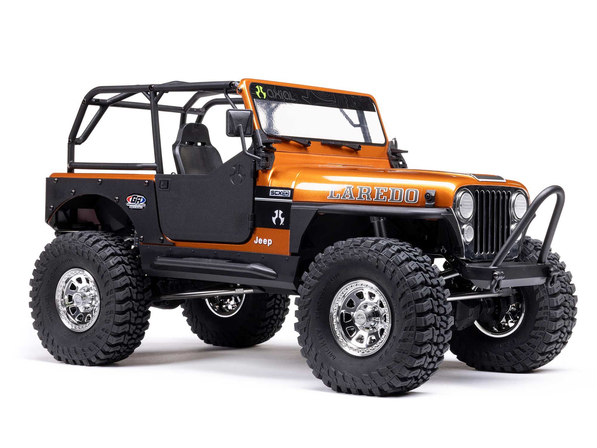 1/10 SCX10 III Jeep CJ-7 4X4 RTR Rock Crawler, Copper-3