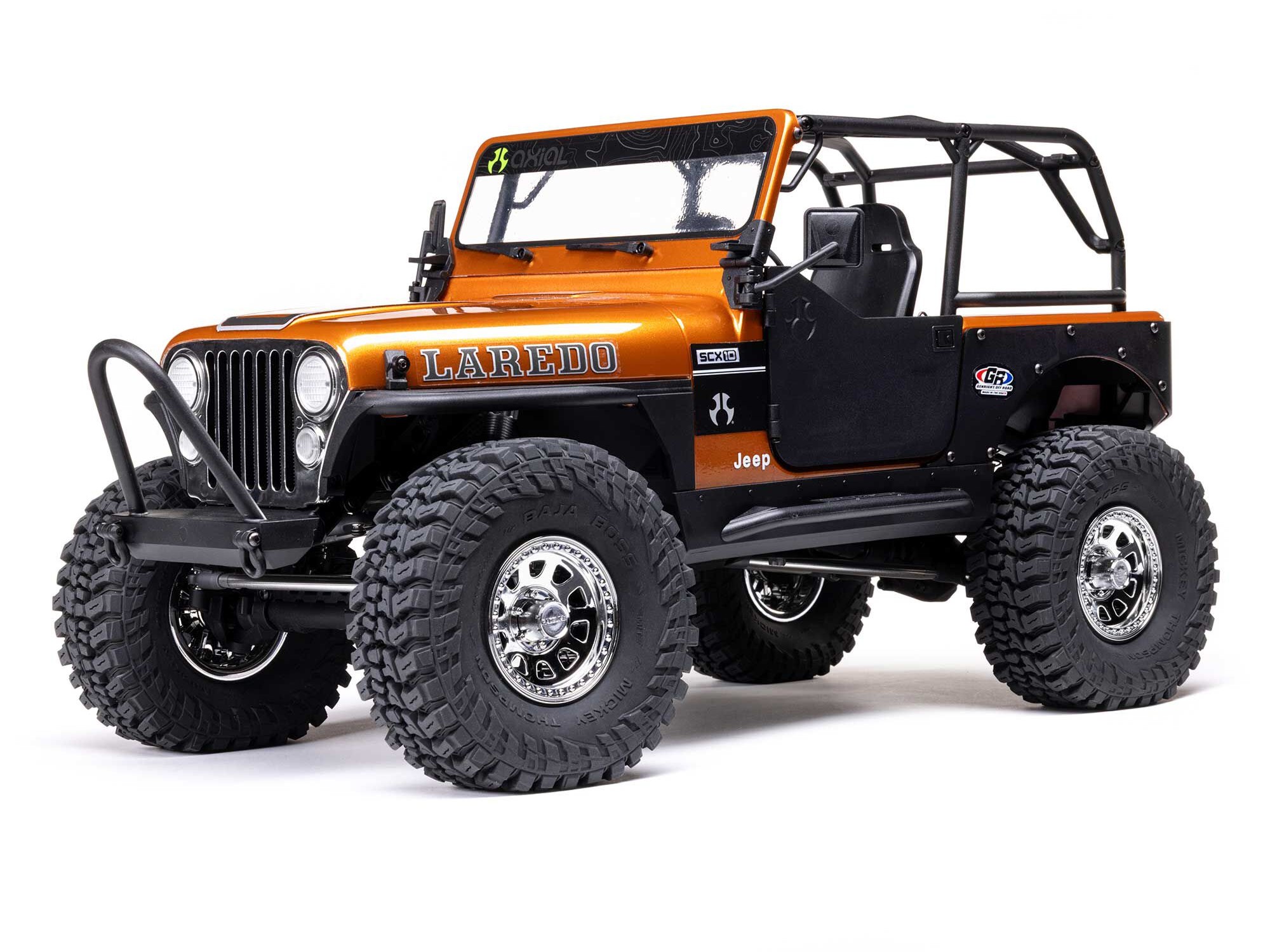 1/10 SCX10 III Jeep CJ-7 4X4 RTR Rock Crawler, Copper-5