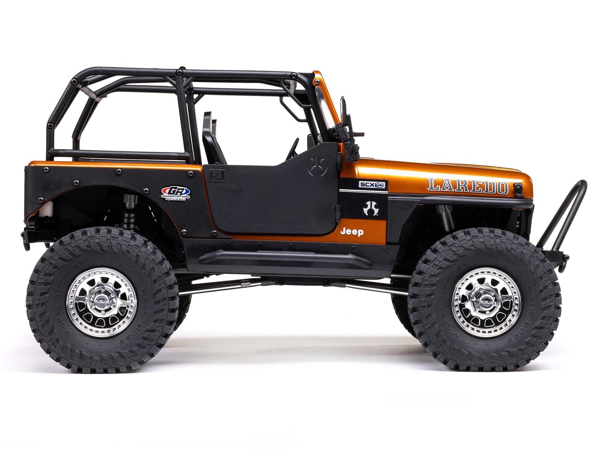 1/10 SCX10 III Jeep CJ-7 4X4 RTR Rock Crawler, Copper-7