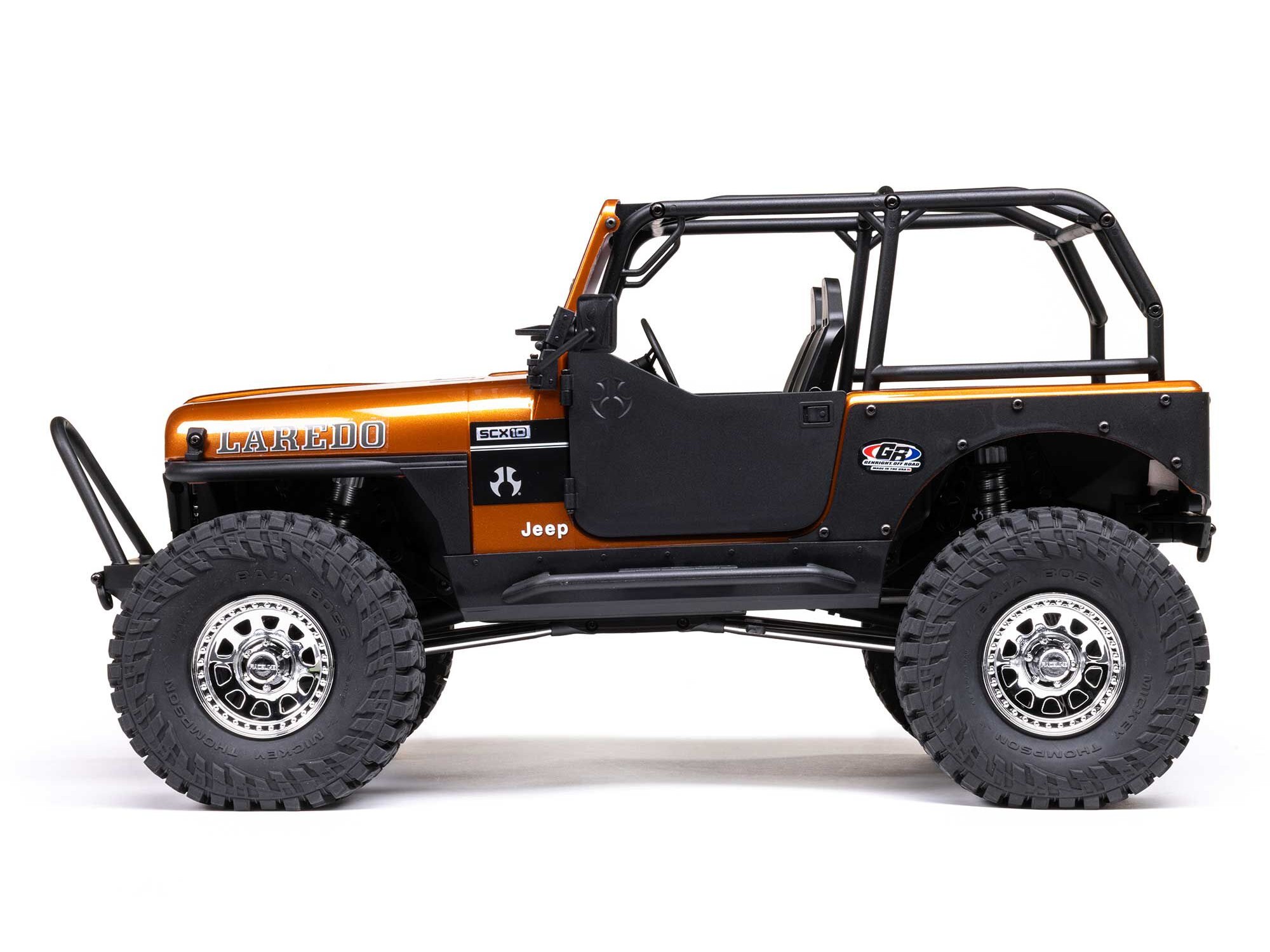 1/10 SCX10 III Jeep CJ-7 4X4 RTR Rock Crawler, Copper-9