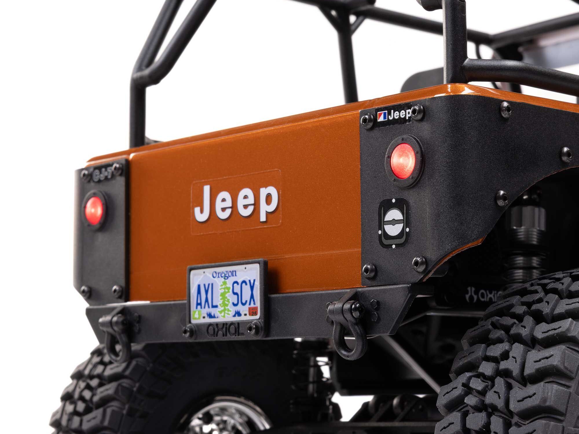 1/10 SCX10 III Jeep CJ-7 4X4 RTR Rock Crawler, Copper-12
