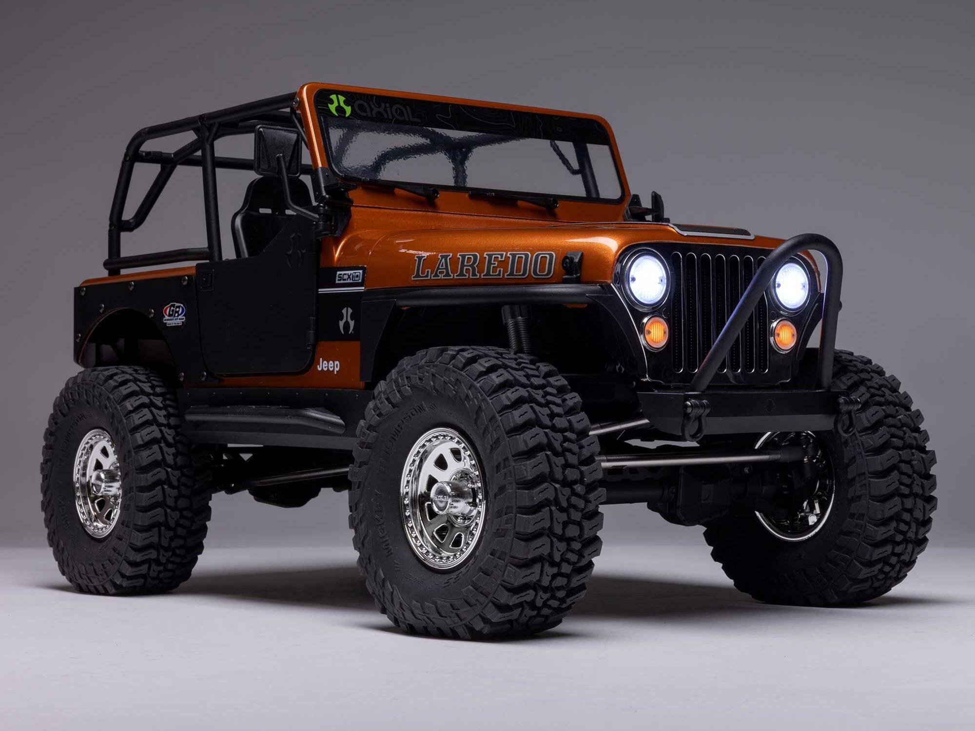1/10 SCX10 III Jeep CJ-7 4X4 RTR Rock Crawler, Copper-18