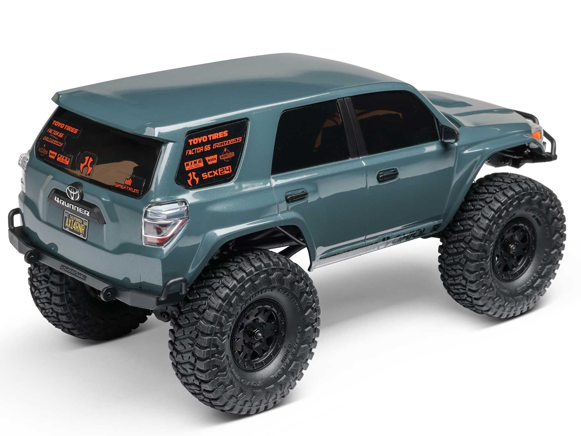 Axial 1/24 SCX24 Toyota 4Runner 4x4 RTR Brushed Rock Crawler - Grey-18