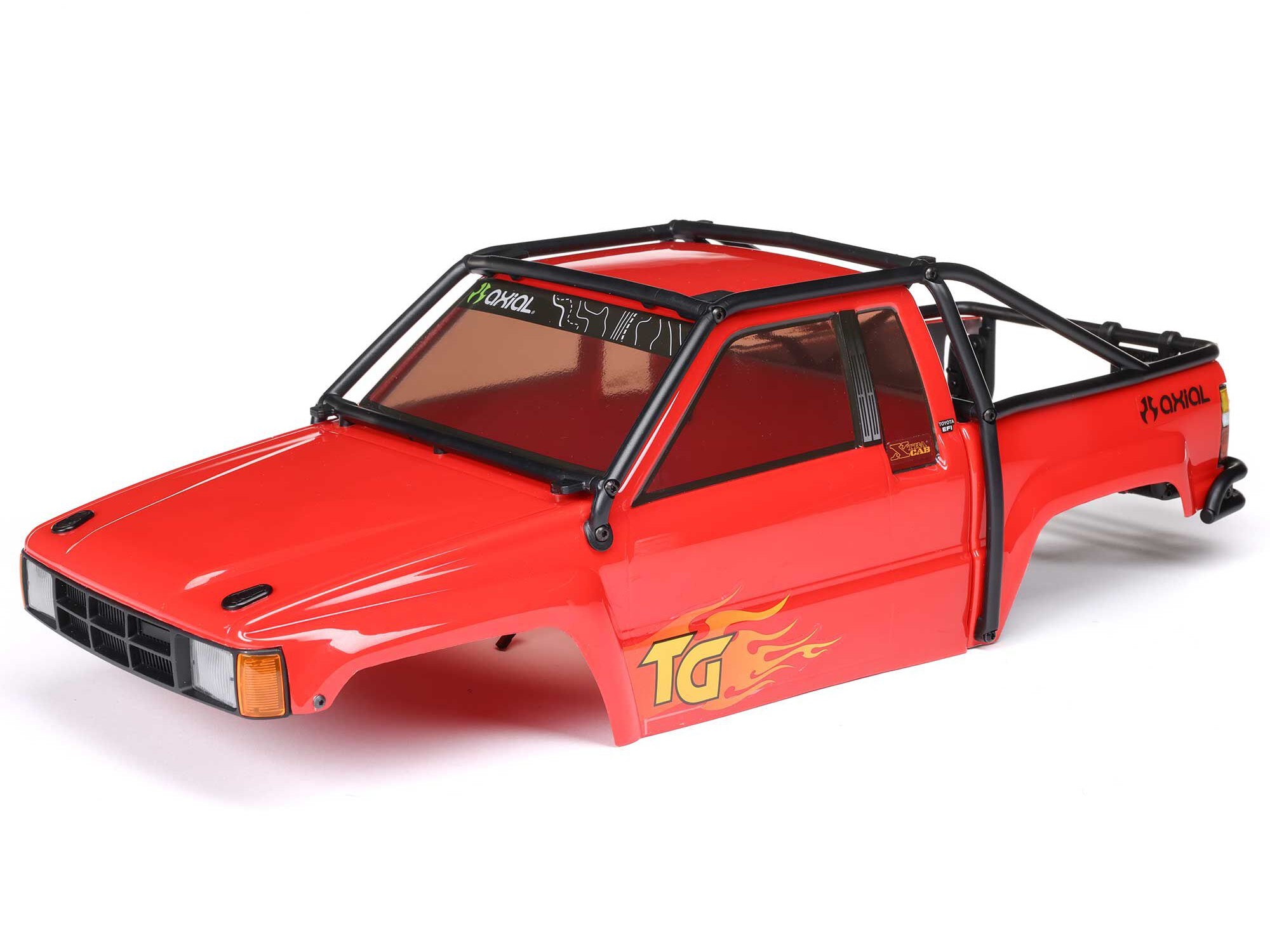 1/10 SCX10 III 1987 Toyota SR5 4X4 RTR Brushed Rock Crawler - Red-17