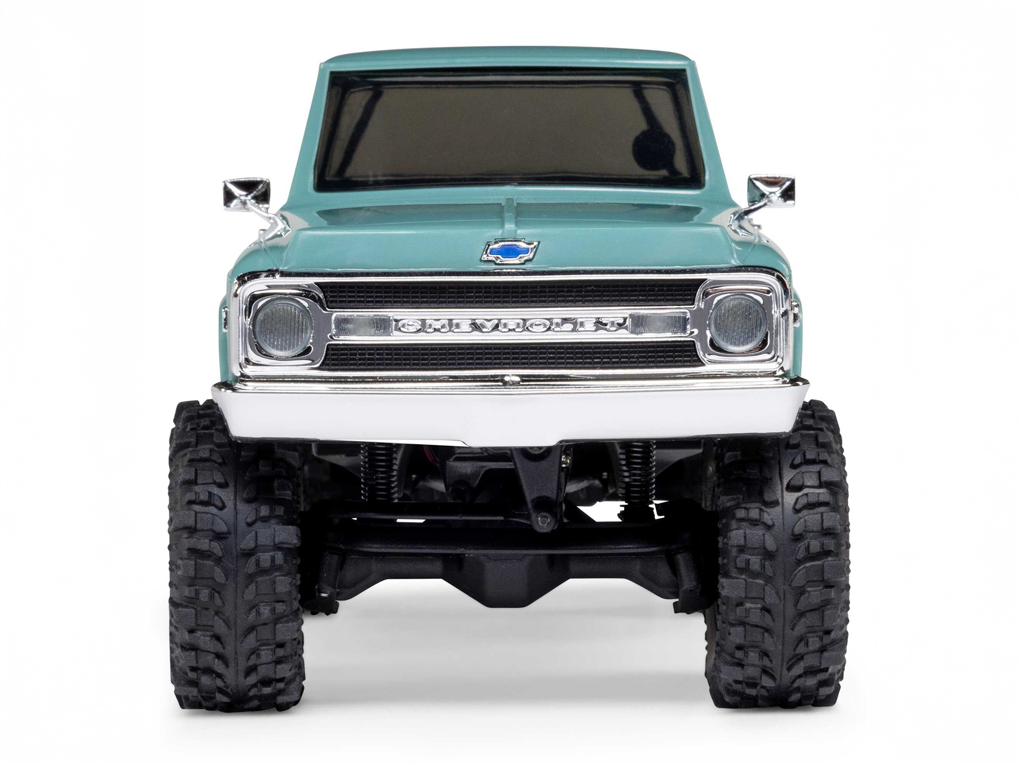 1/30 SCX30 Chevrolet K10 4X4 RTR Rock Crawler Green-3