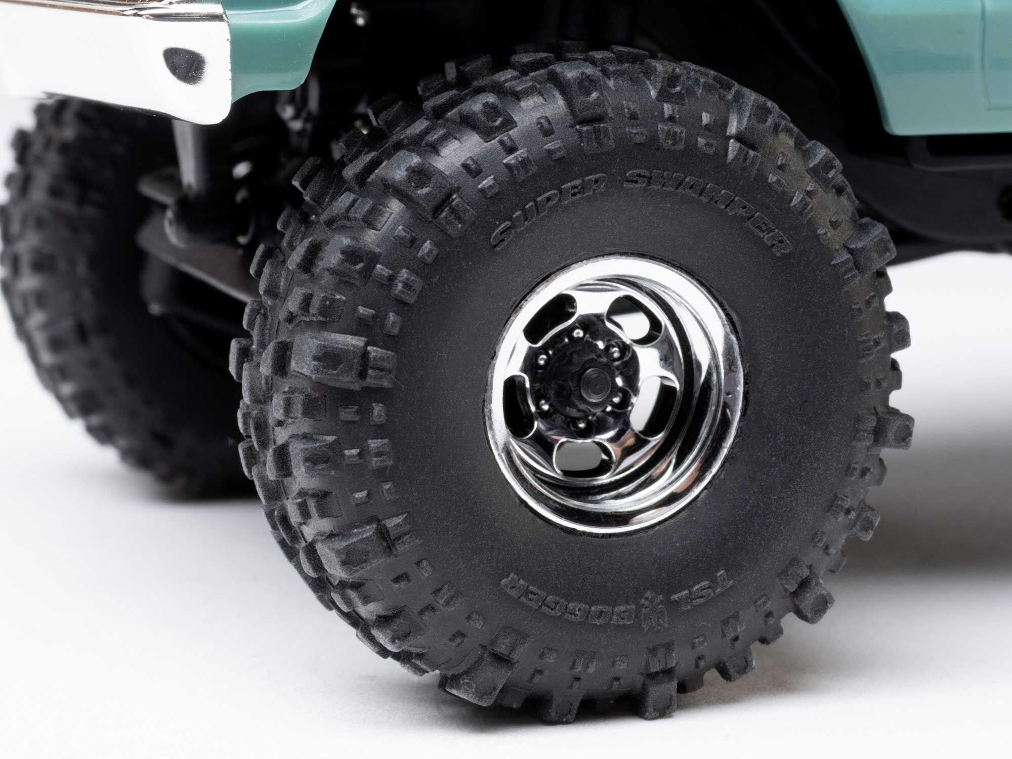 1/30 SCX30 Chevrolet K10 4X4 RTR Rock Crawler Green-13