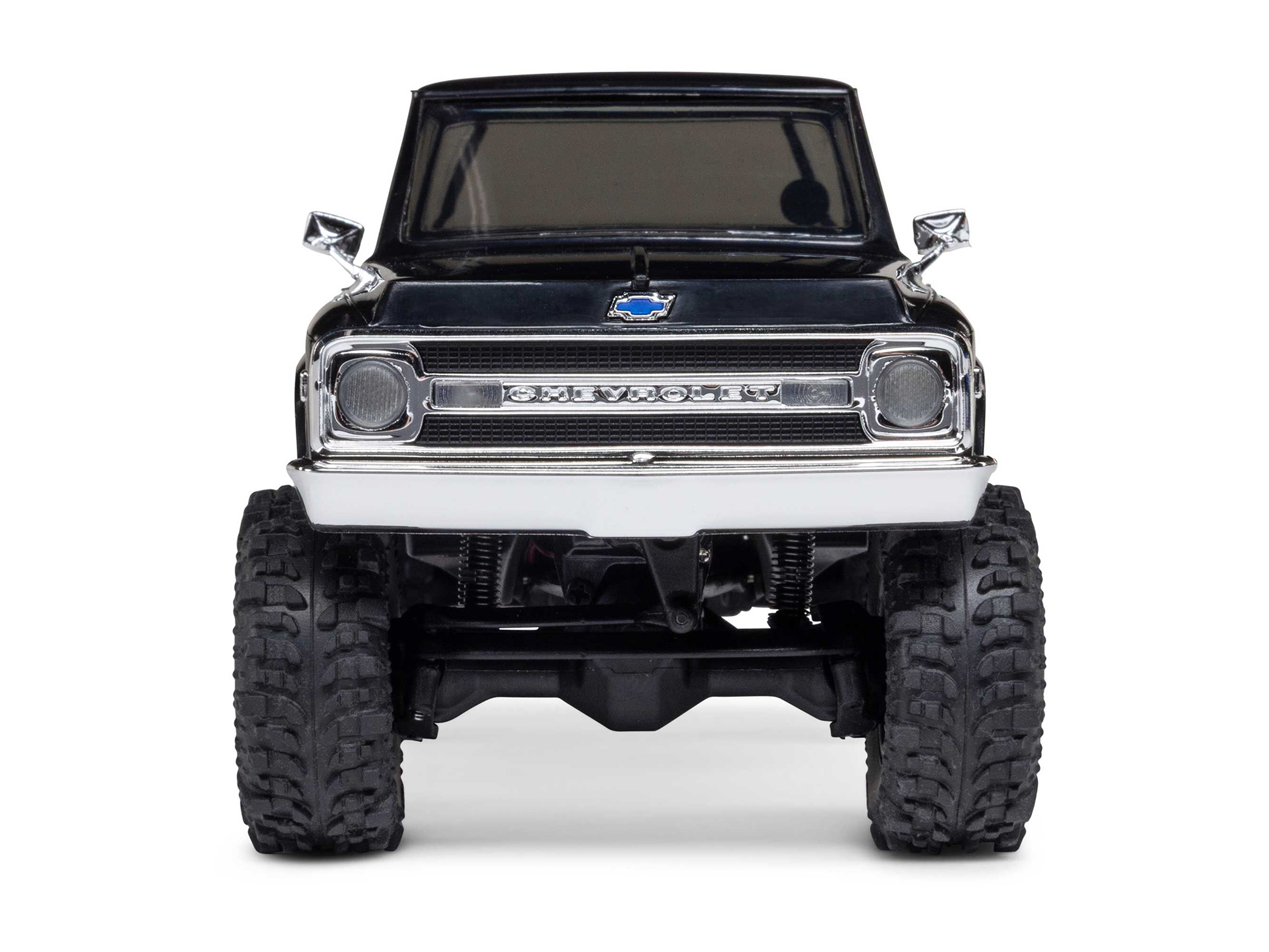 1/30 SCX30 Chevrolet K10 4X4 RTR Rock Crawler Black-3