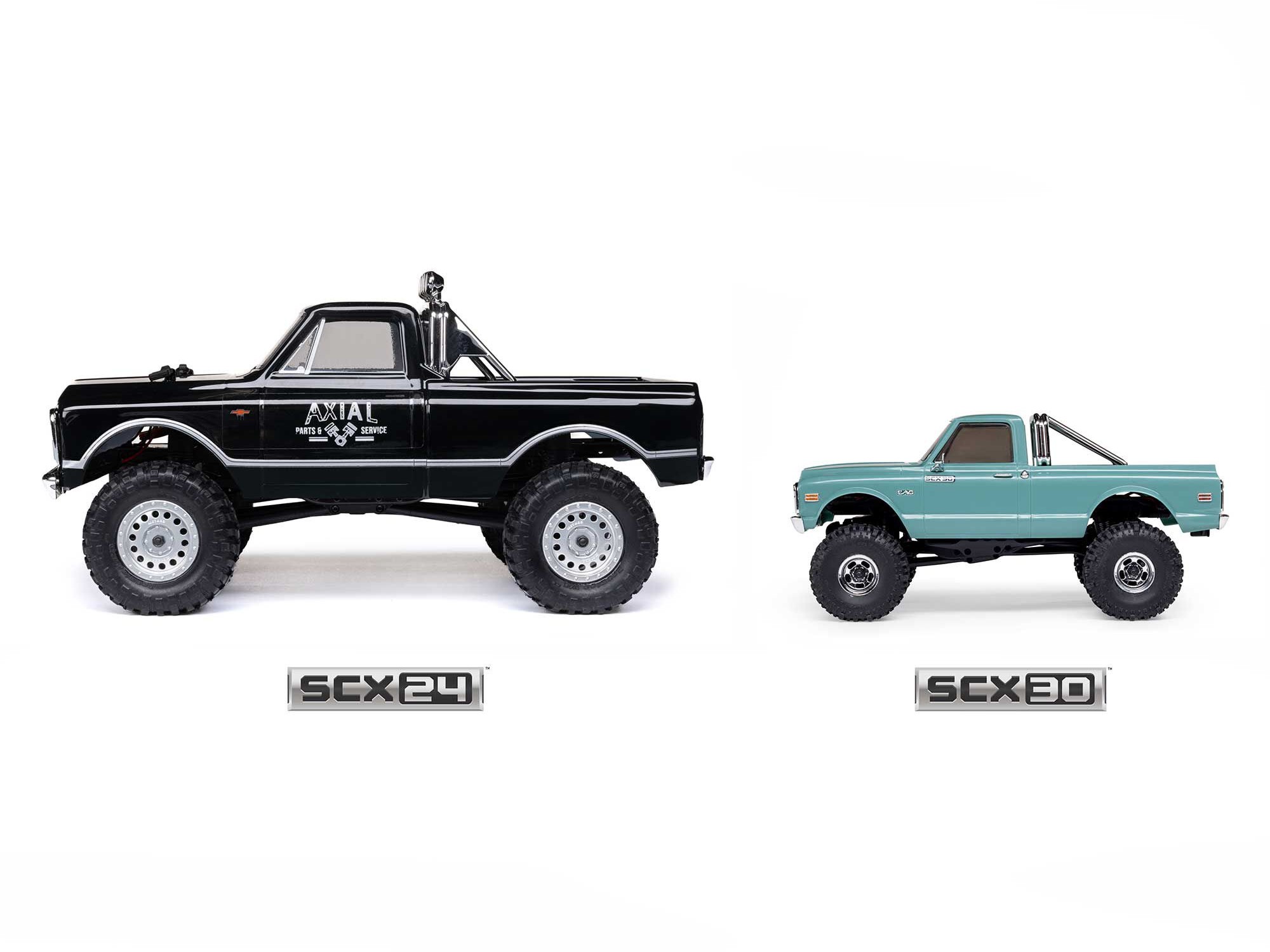 1/30 SCX30 Chevrolet K10 4X4 RTR Rock Crawler Black-13