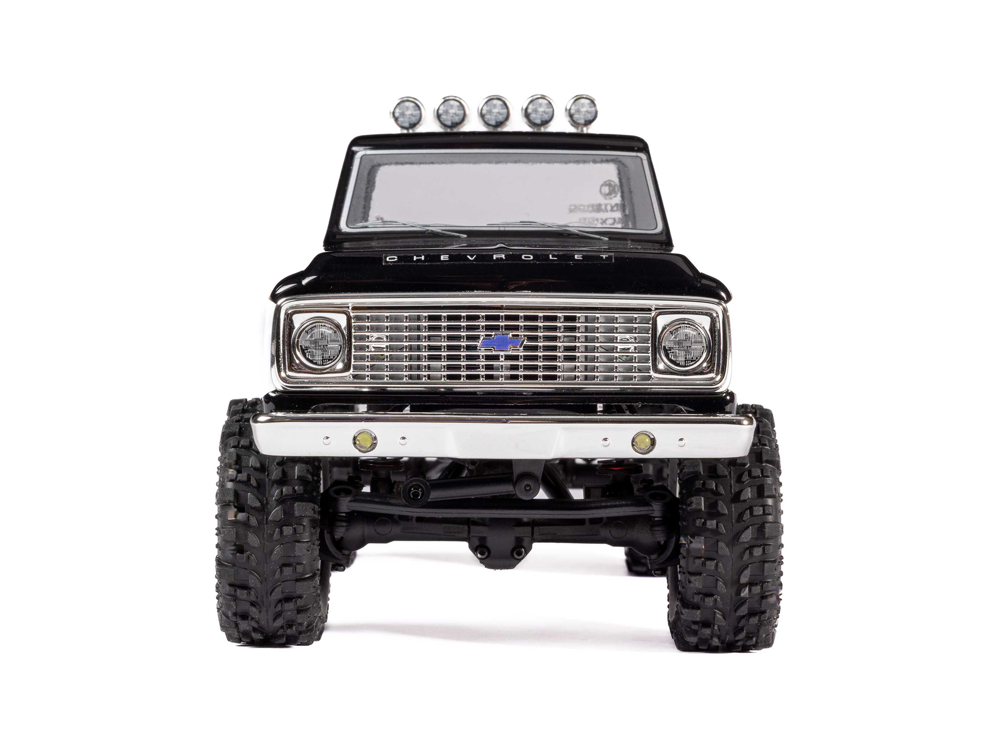 1/24 SCX24 1971 Chevrolet C10 4WD Truck RTR, Black-5
