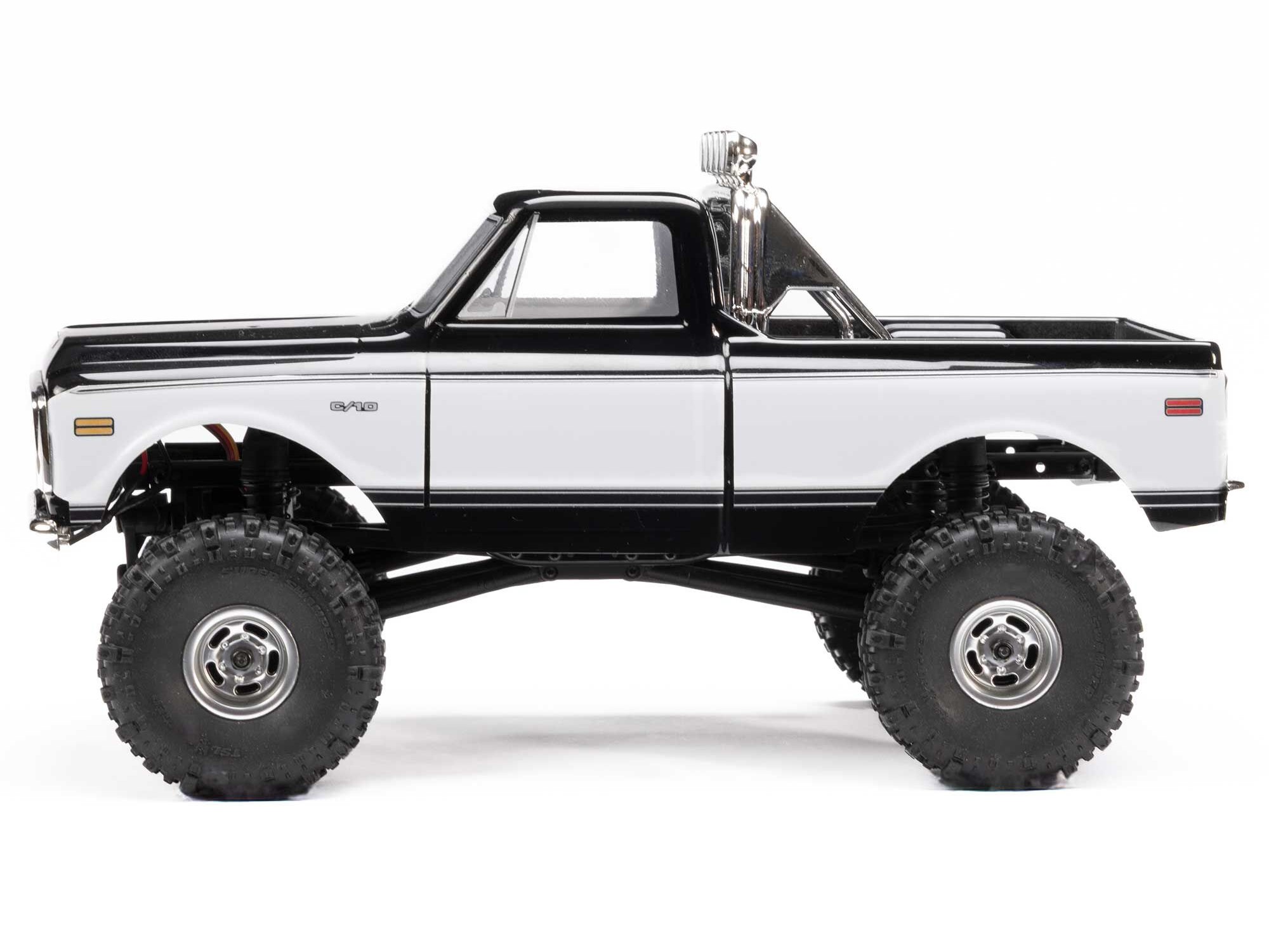 1/24 SCX24 1971 Chevrolet C10 4WD Truck RTR, Black-6