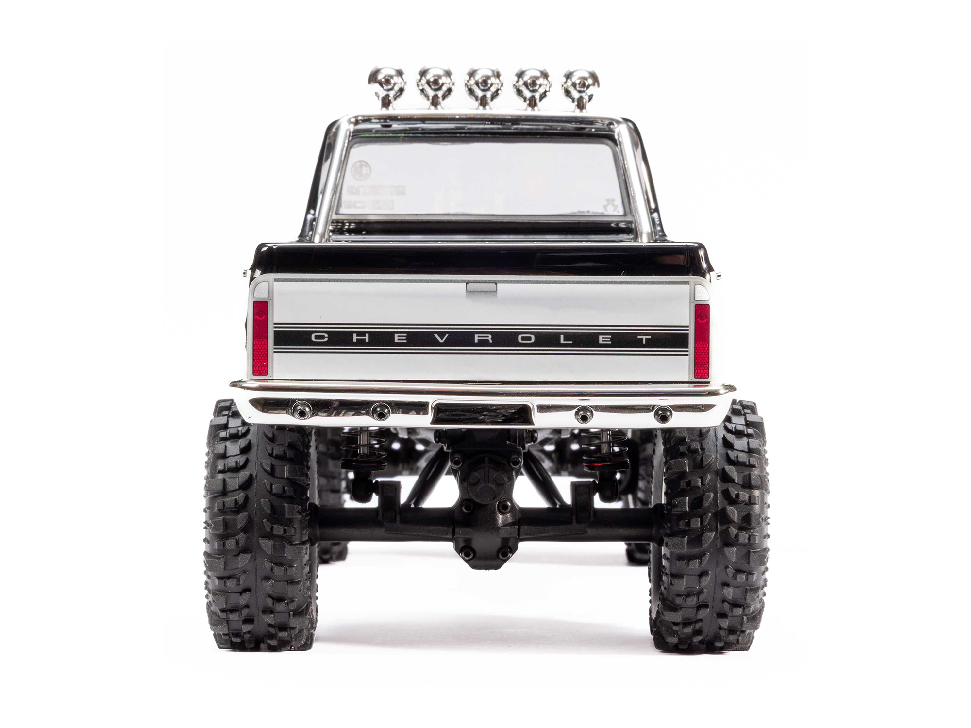1/24 SCX24 1971 Chevrolet C10 4WD Truck RTR, Black-7