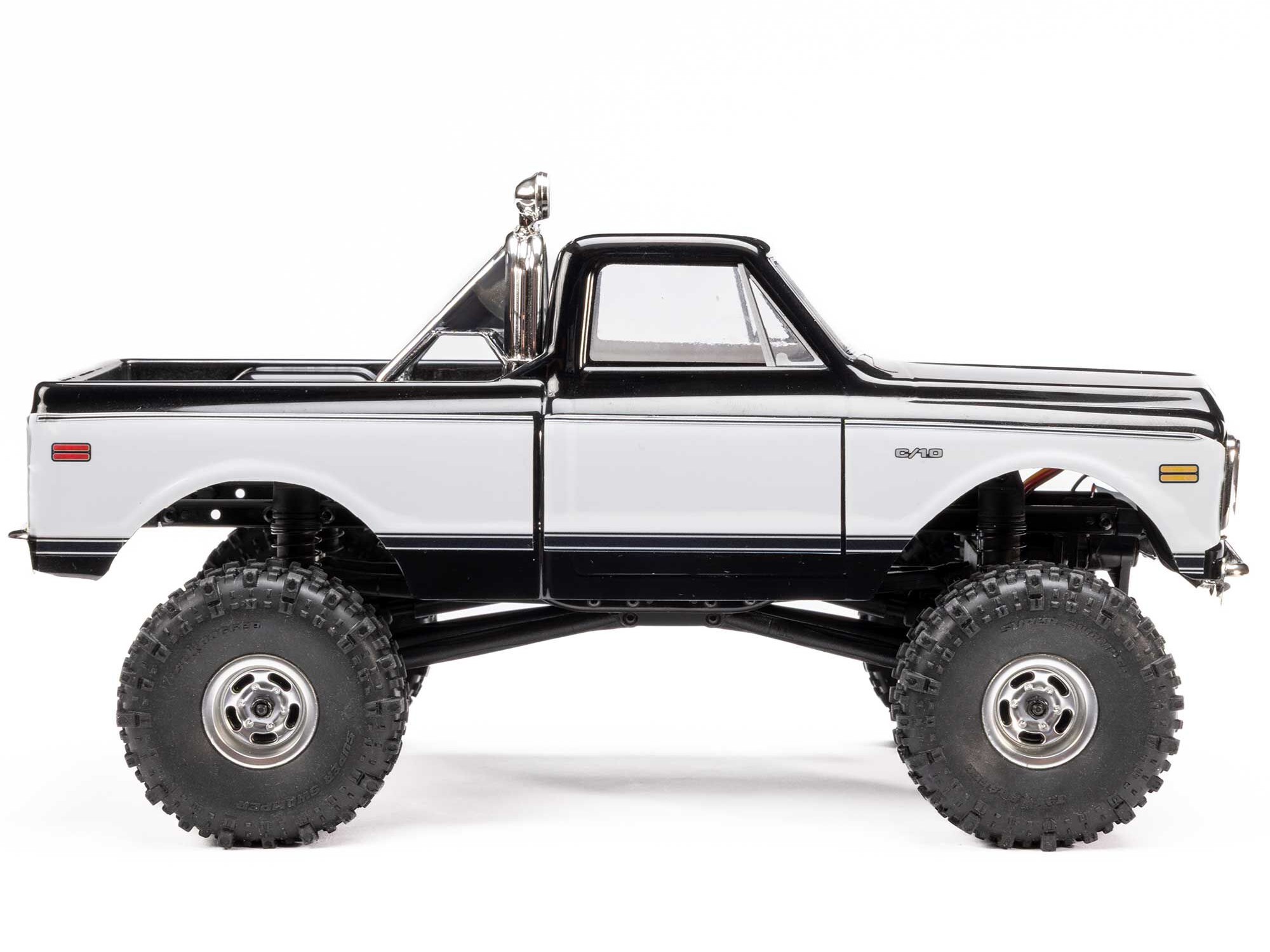 1/24 SCX24 1971 Chevrolet C10 4WD Truck RTR, Black-8