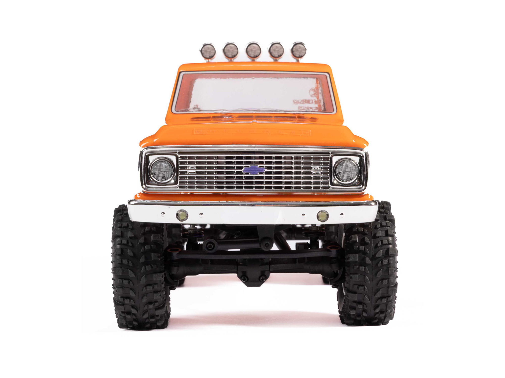 1/24 SCX24 1971 Chevrolet C10 4WD Truck RTR, Orange-6