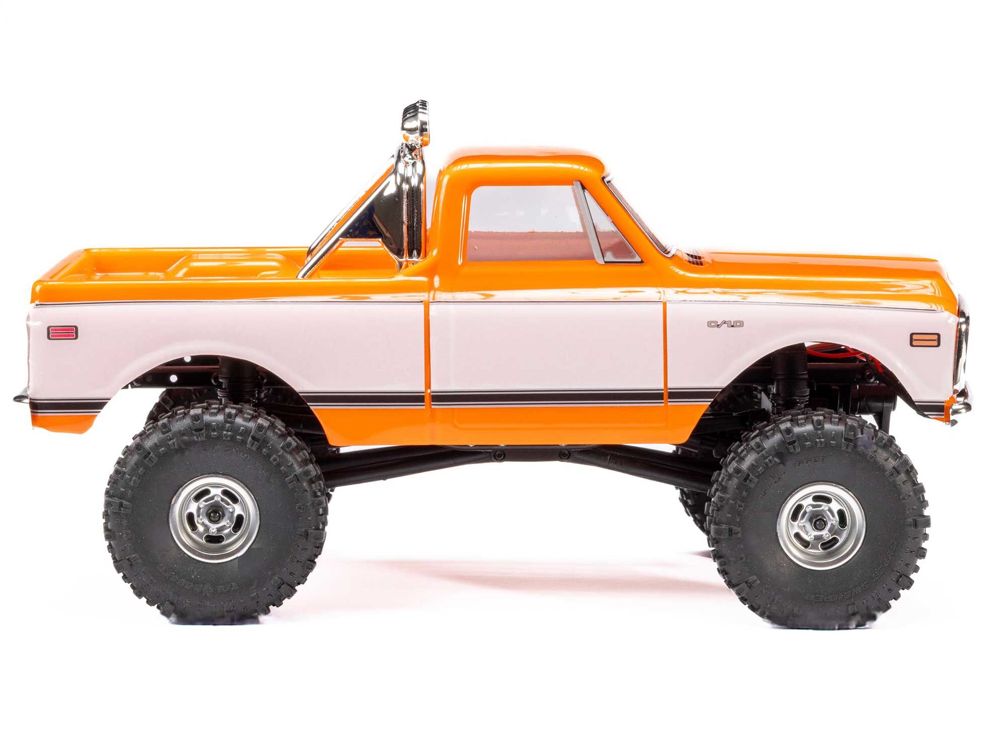 1/24 SCX24 1971 Chevrolet C10 4WD Truck RTR, Orange-8