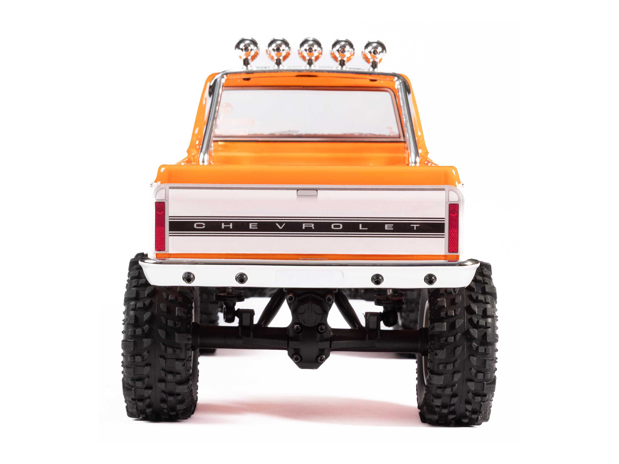 1/24 SCX24 1971 Chevrolet C10 4WD Truck RTR, Orange-9