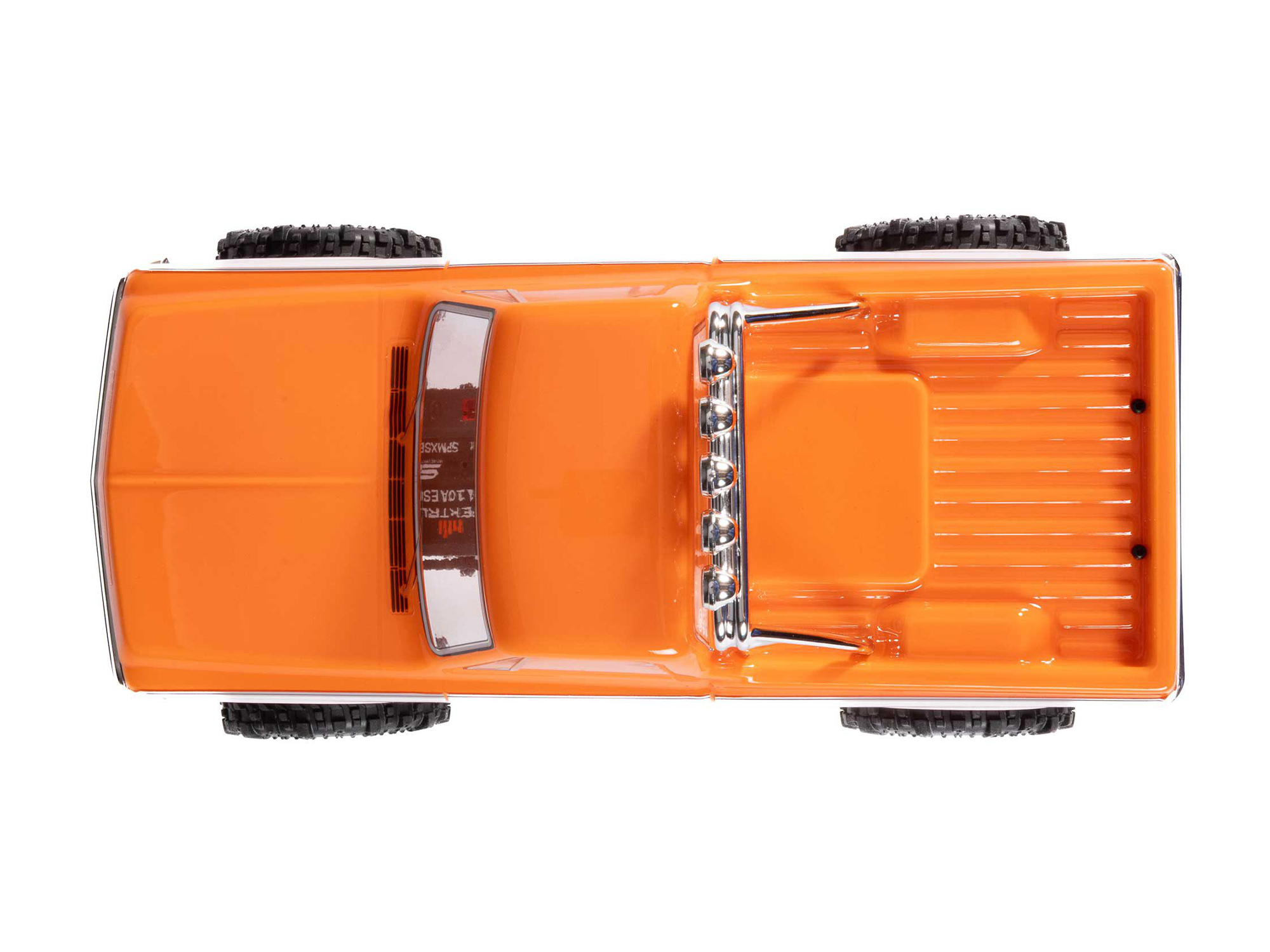 1/24 SCX24 1971 Chevrolet C10 4WD Truck RTR, Orange-10