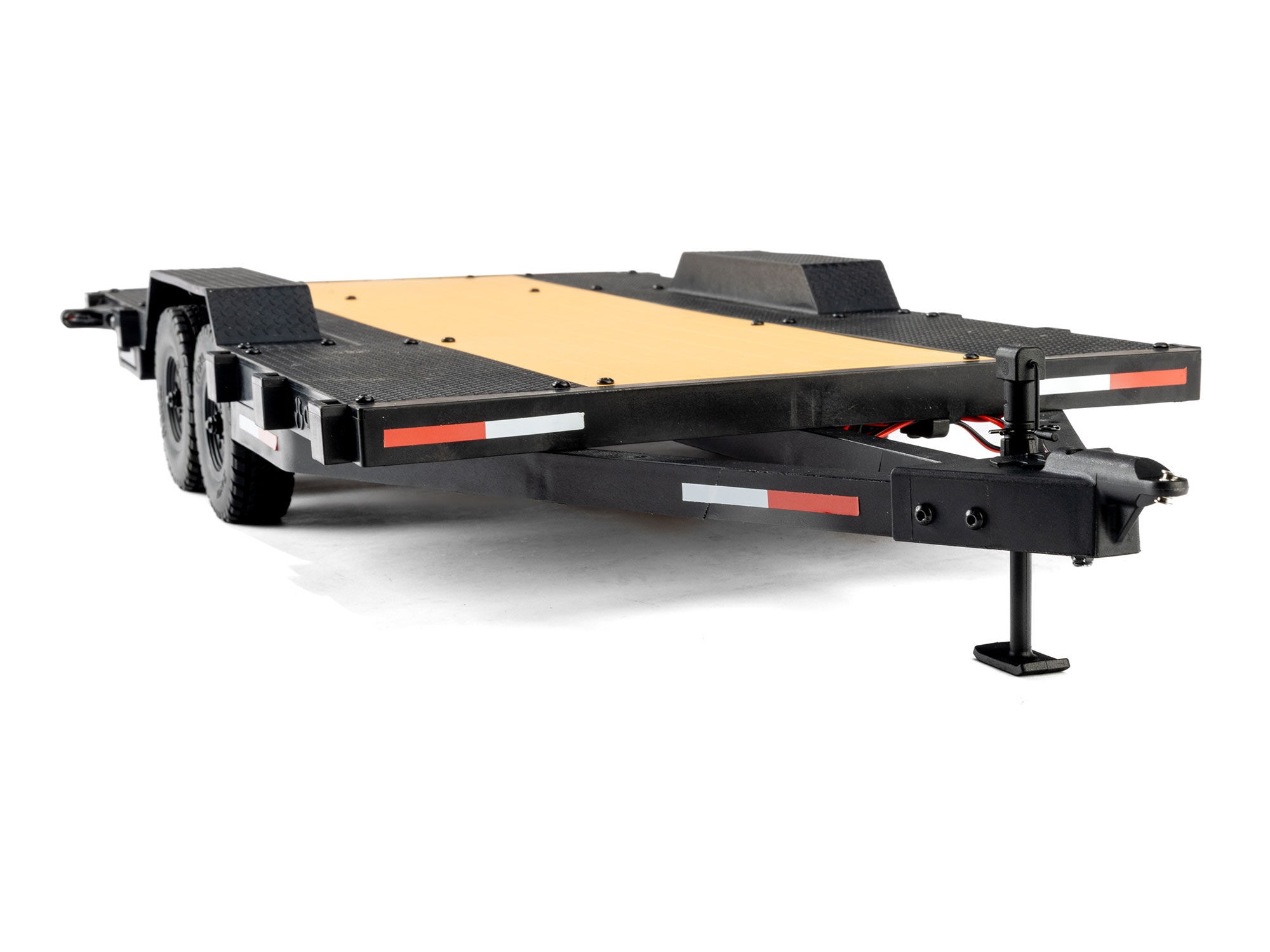 1/10 SCX10 Flat Bed Vehicle Trailer-4