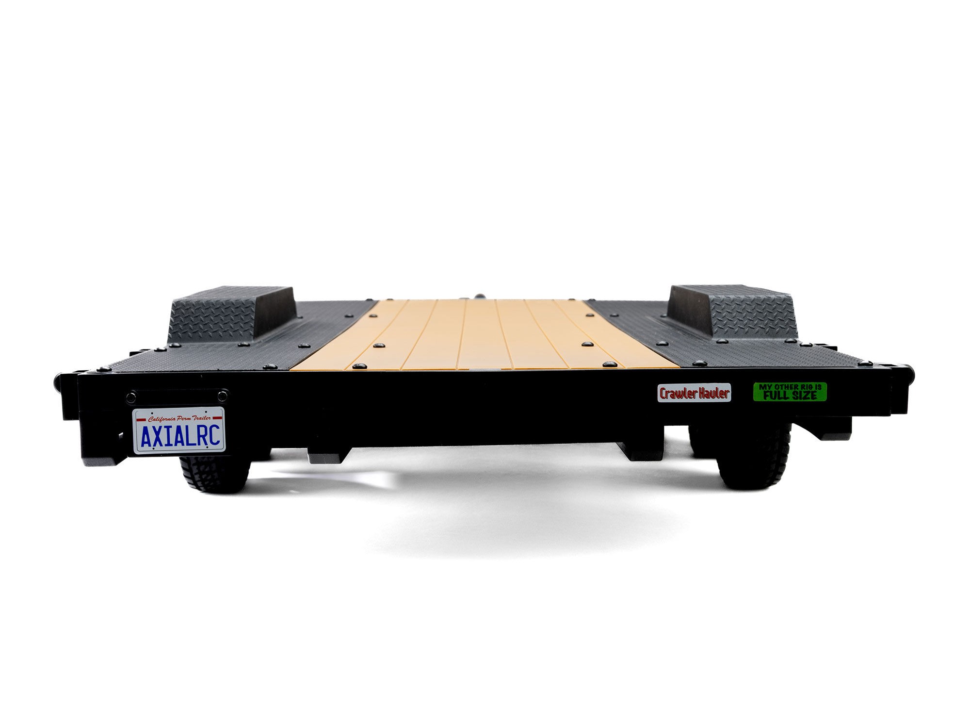 1/10 SCX10 Flat Bed Vehicle Trailer-8