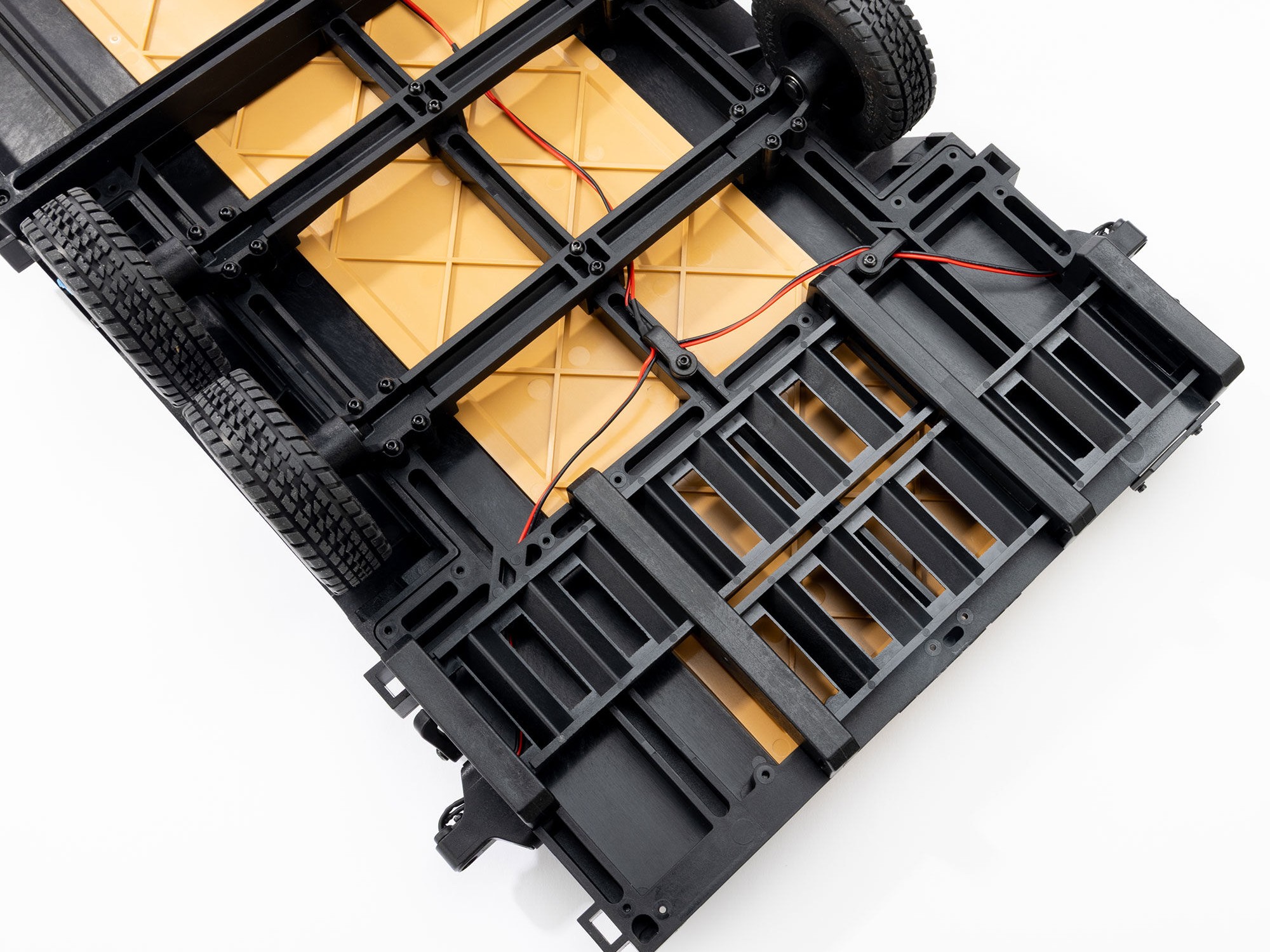 1/10 SCX10 Flat Bed Vehicle Trailer-20