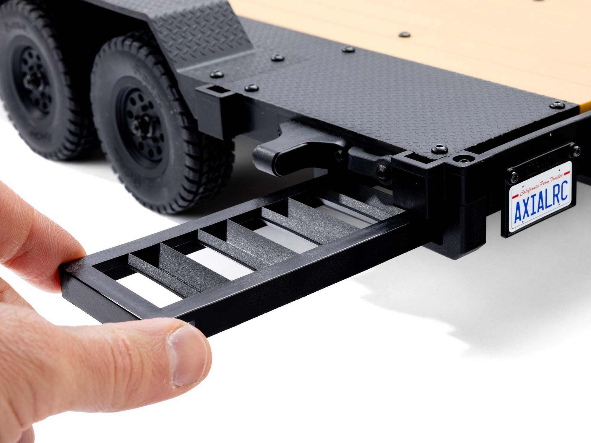 1/10 SCX10 Flat Bed Vehicle Trailer-24