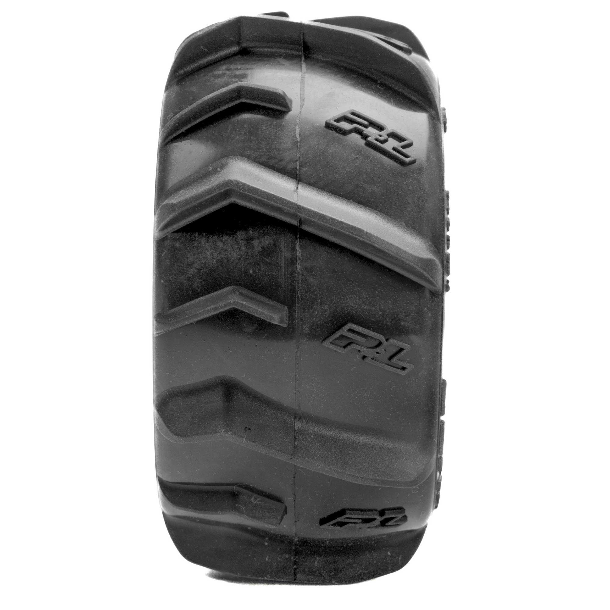 1/16 Dumont F/R MT Tires Black Split Six (2): ARRMA MINI KRA-6