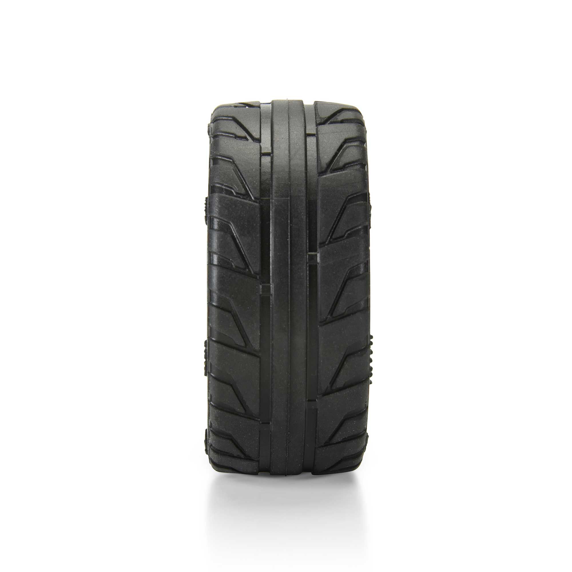 1/14 Vector Tire MTD 12mm Black Velocity Wheel (4): ARRMA TY-4