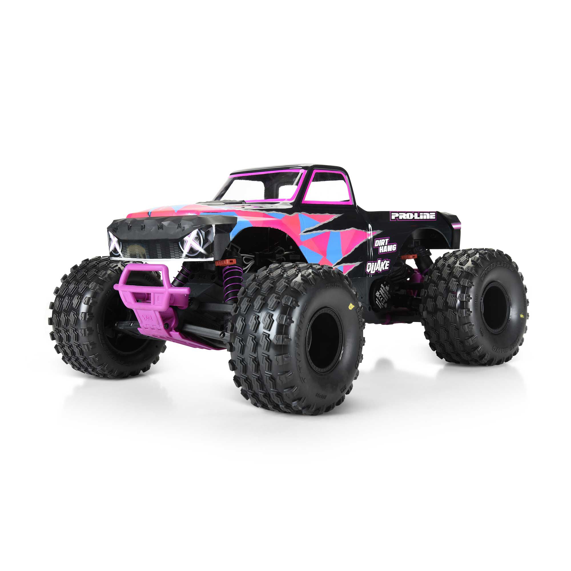 1/10 Dirt Hawg 2.0 F/R 2.6" MT Tires Mounted ARRMA Stock Whe-3