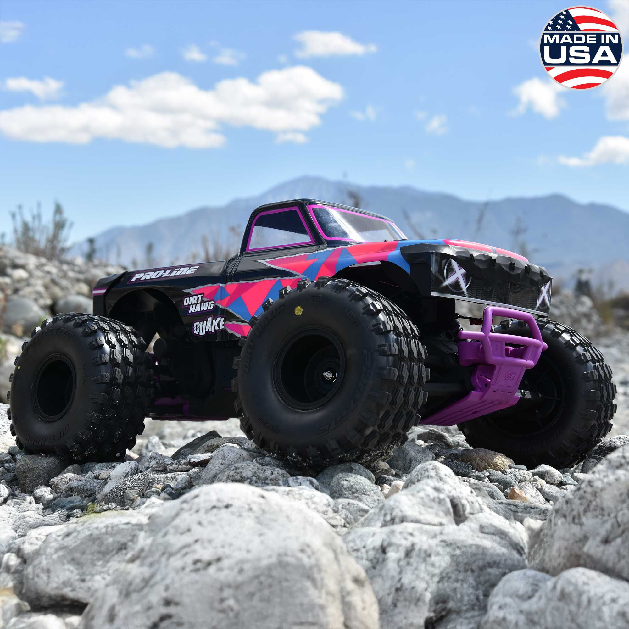 1/10 Dirt Hawg 2.0 F/R 2.6" MT Tires Mounted ARRMA Stock Whe-8