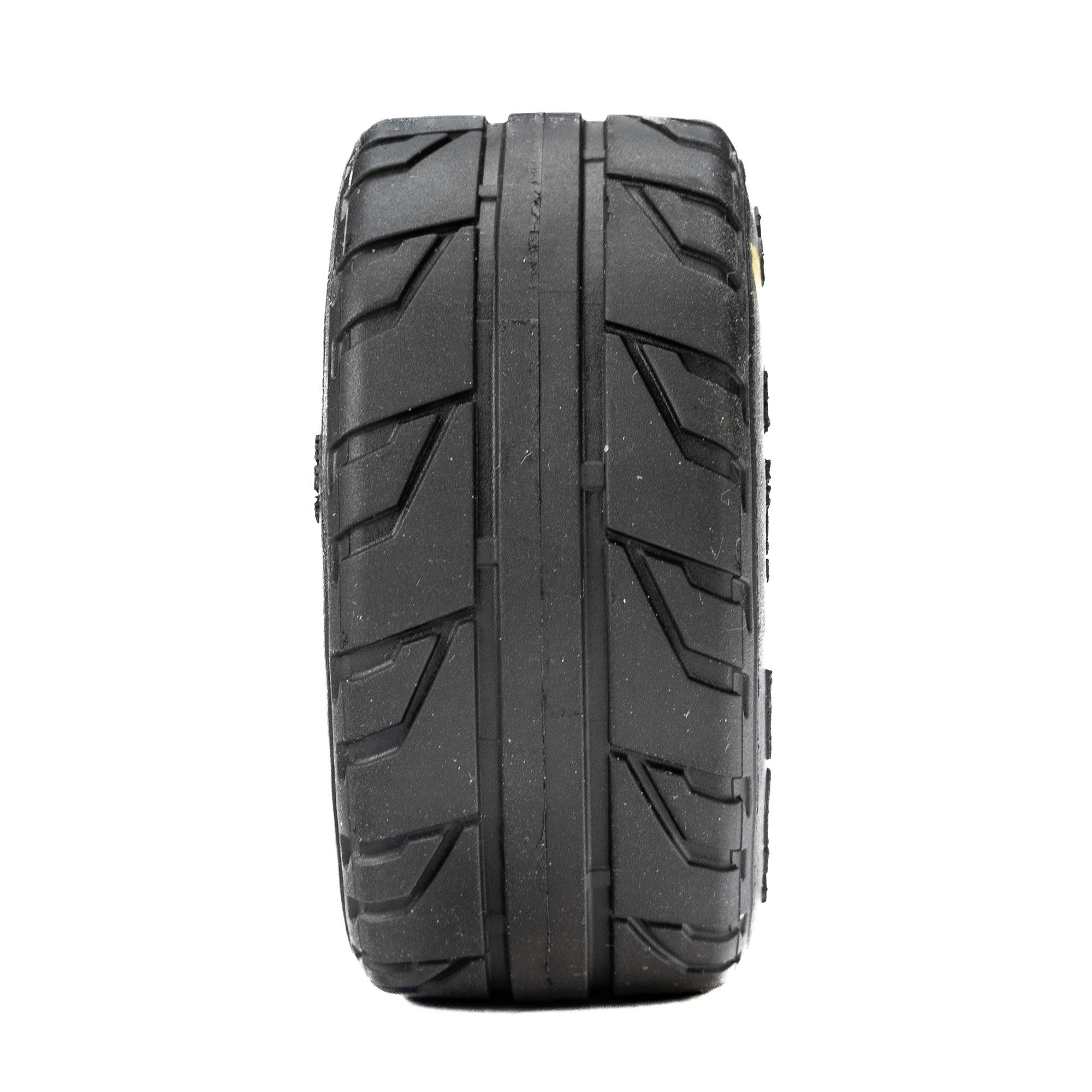 1/16 Vector Front/Rear Tires MTD 12mm Black Split Six (4): M-7