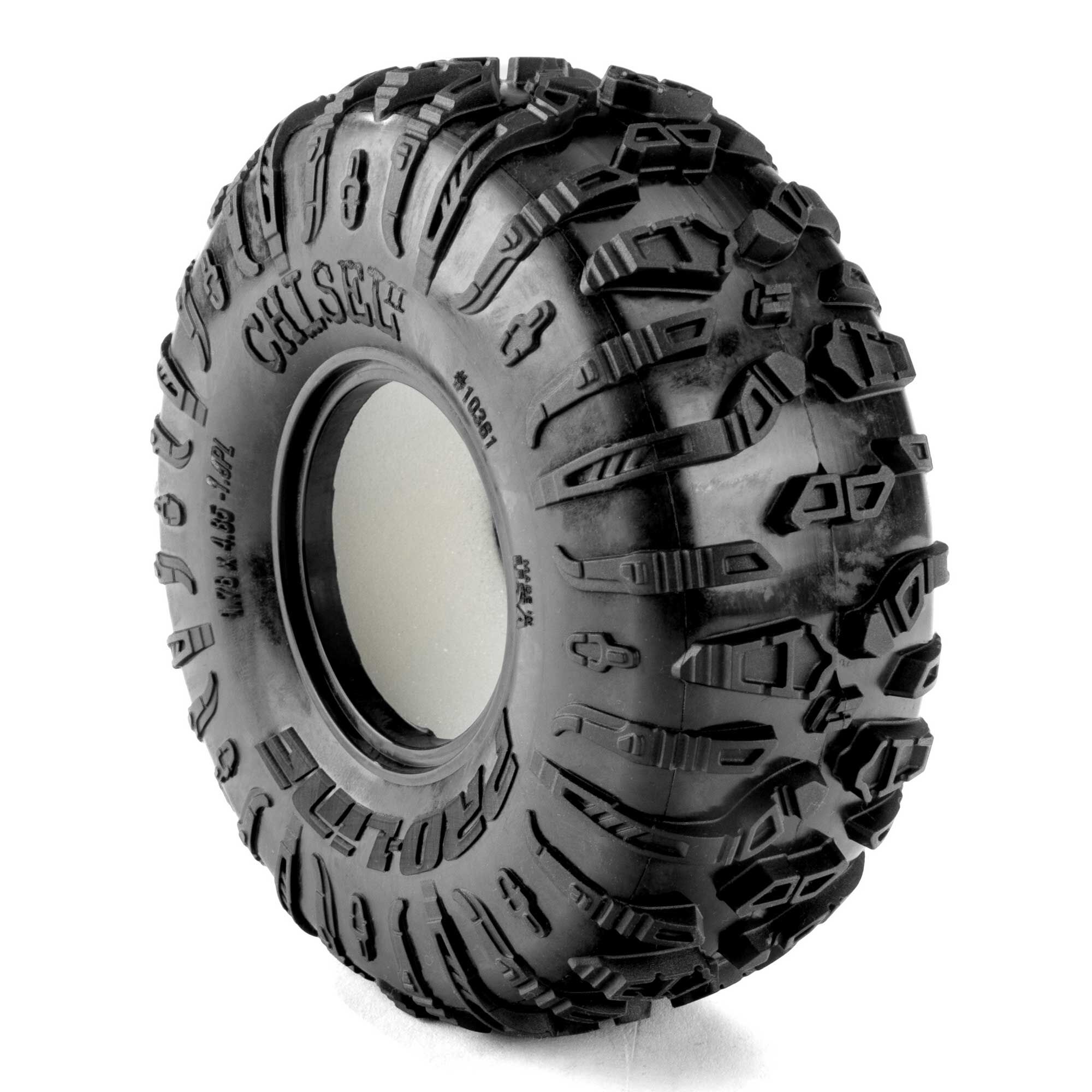1/10 Chisel II Predator Front/Rear 1.9" Crawler Tires (2)-6