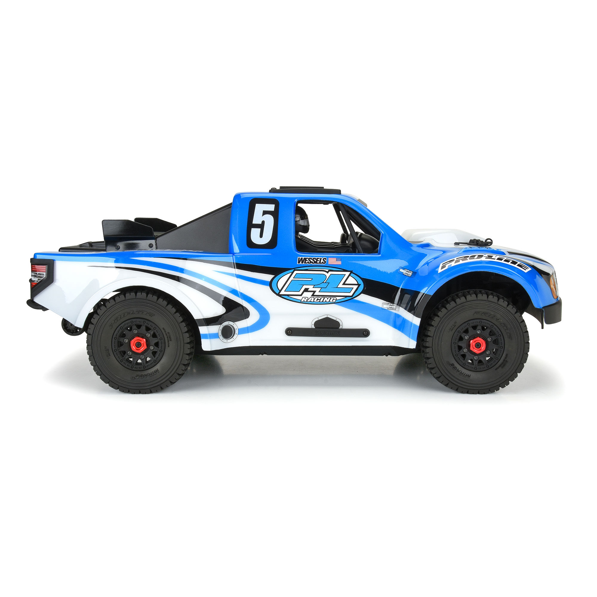 Pre-Cut 1997 Ford F-150 Trophy Truck Clear Body for ARRMA Mo-4
