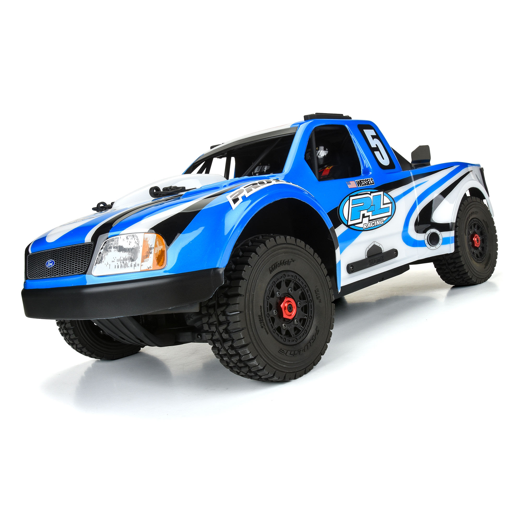 Pre-Cut 1997 Ford F-150 Trophy Truck Clear Body for ARRMA Mo-6