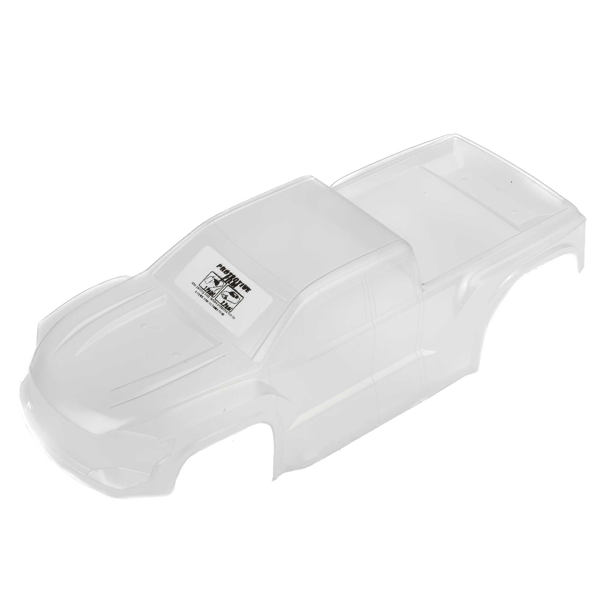 1/16 Pre-Cut Brute Clear Body: Traxxas Mini Maxx-3