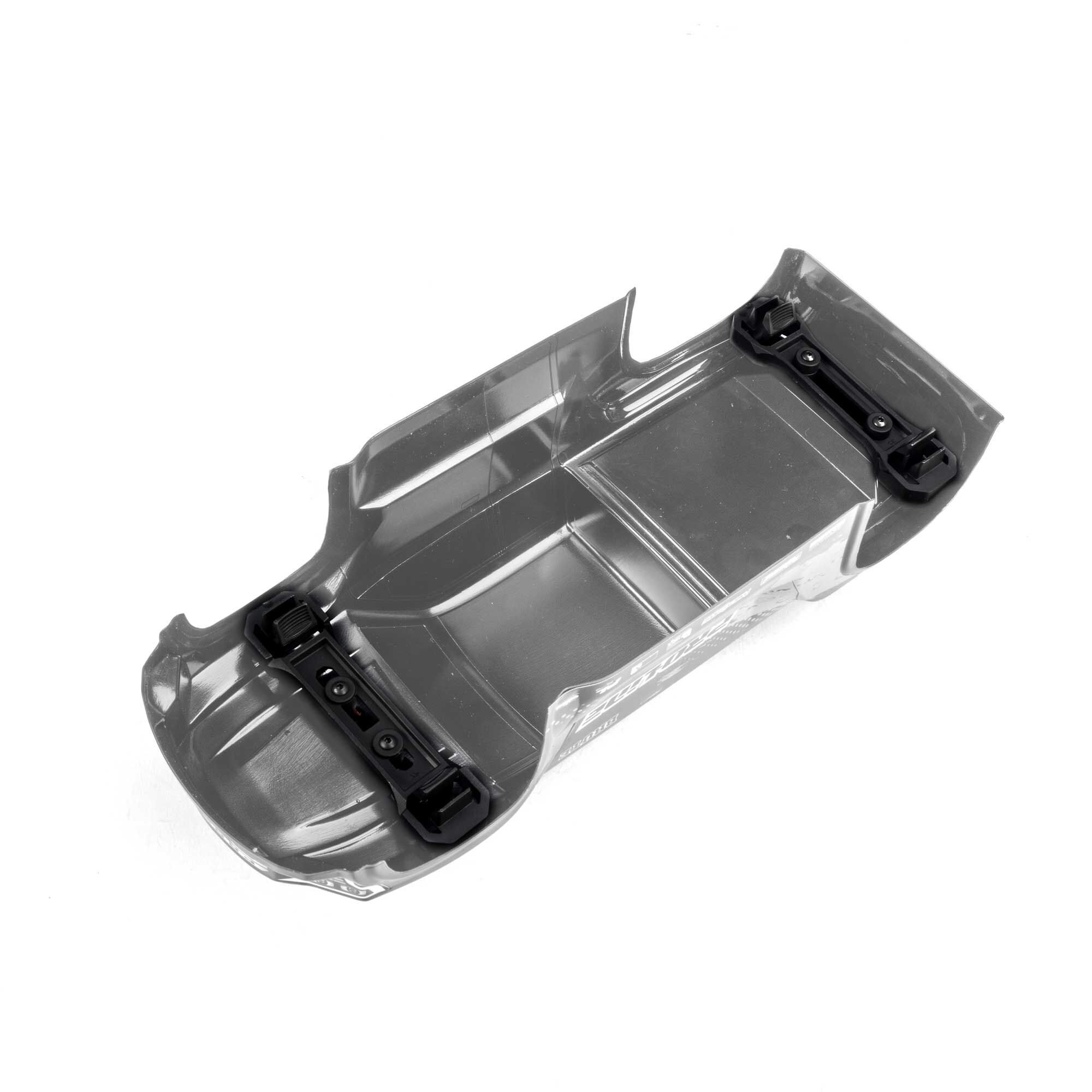1/16 Pre-Cut Truck Body Tough Color Black: Traxxas Mini Maxx-3