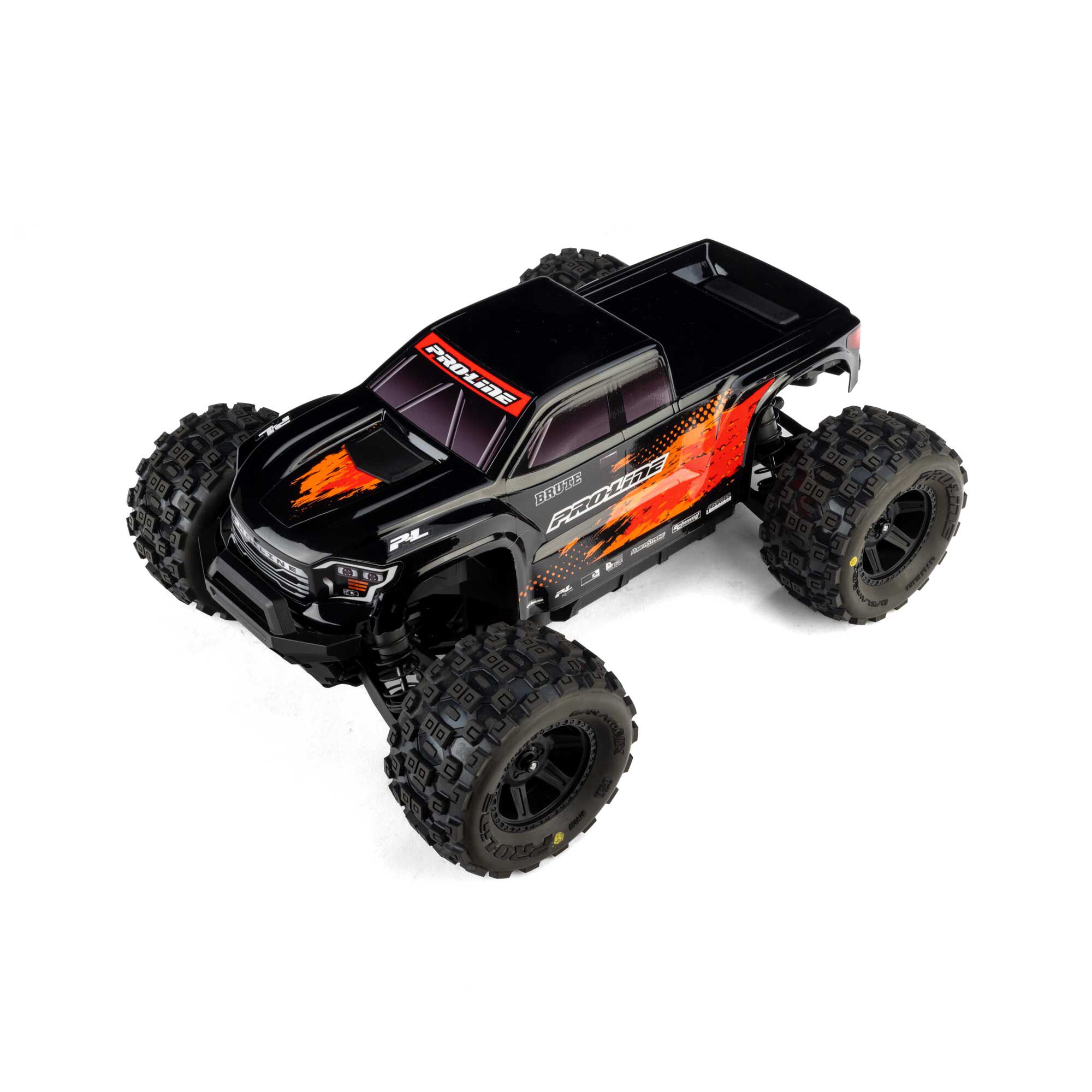 1/16 Pre-Cut Truck Body Tough Color Black: Traxxas Mini Maxx-4