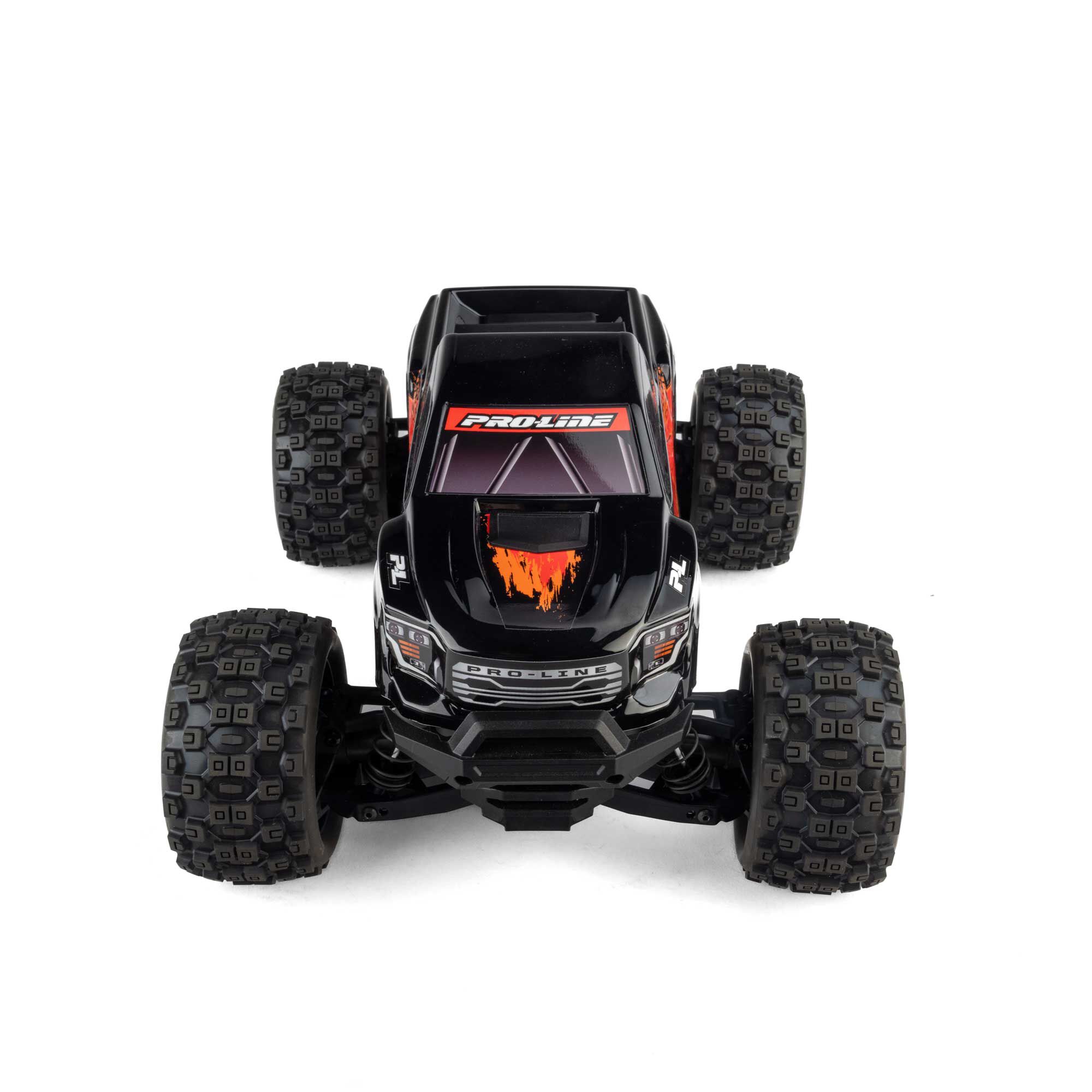 1/16 Pre-Cut Truck Body Tough Color Black: Traxxas Mini Maxx-7