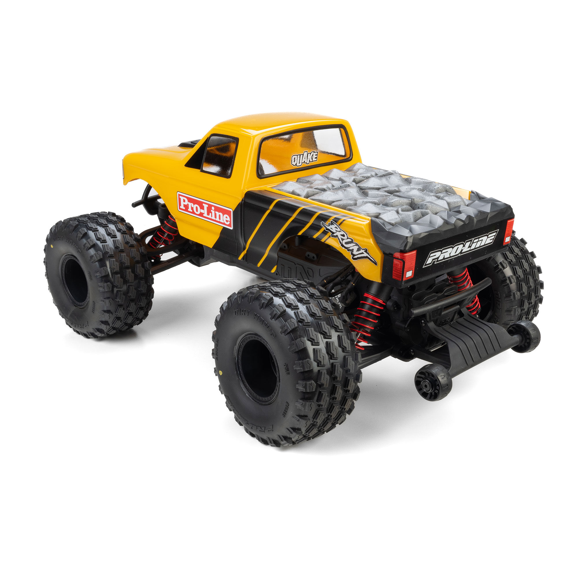 Pre-Cut Brunt Clear Body: ARRMA QUAKE 223S-10