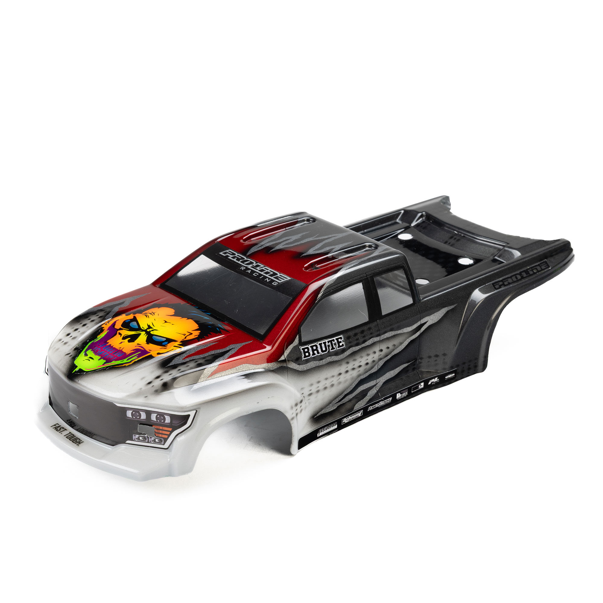 1/16 Pre-Cut Brute Clear Body: ARRMA MINI KRATON-3