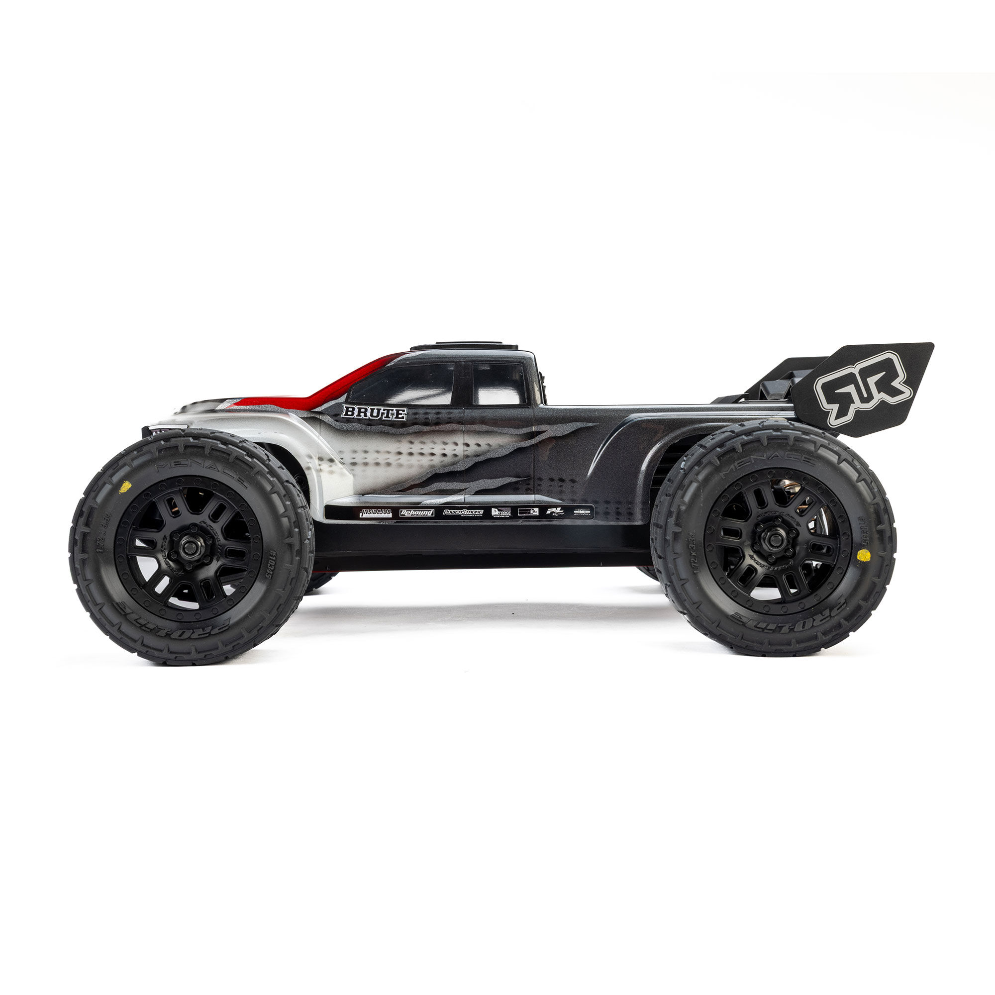 1/16 Pre-Cut Brute Clear Body: ARRMA MINI KRATON-7