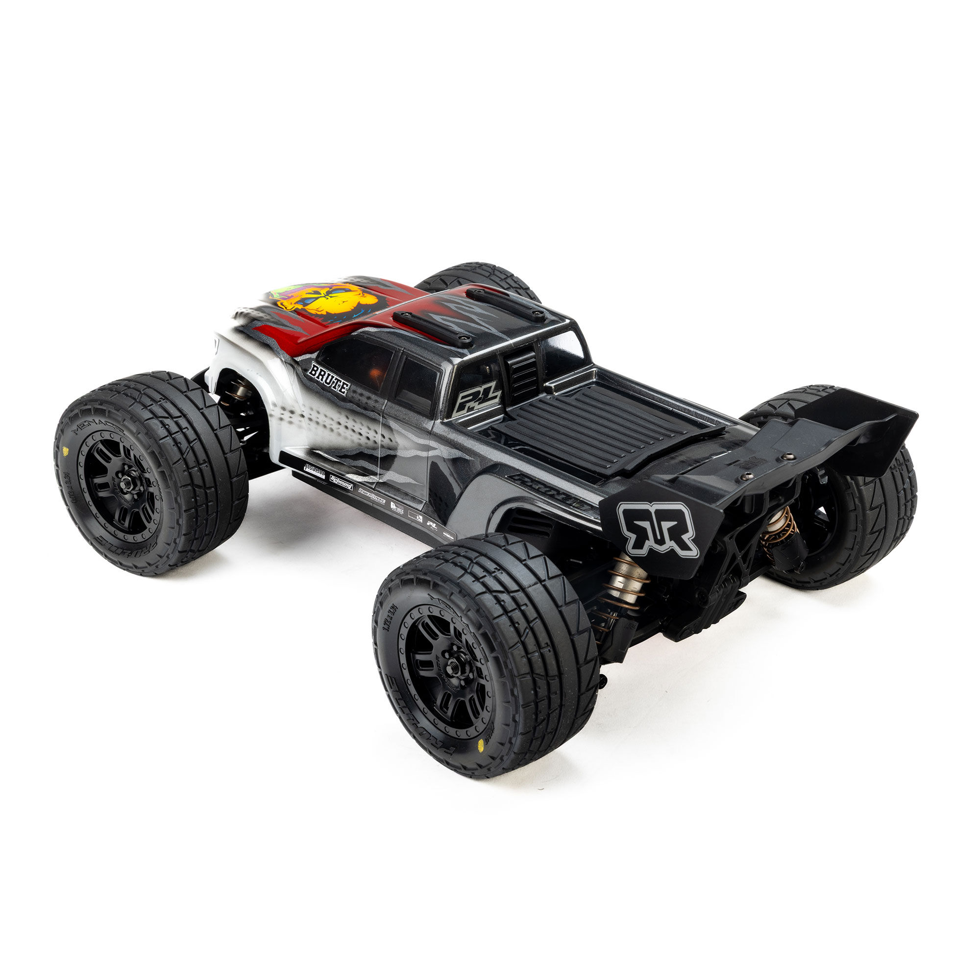 1/16 Pre-Cut Brute Clear Body: ARRMA MINI KRATON-8
