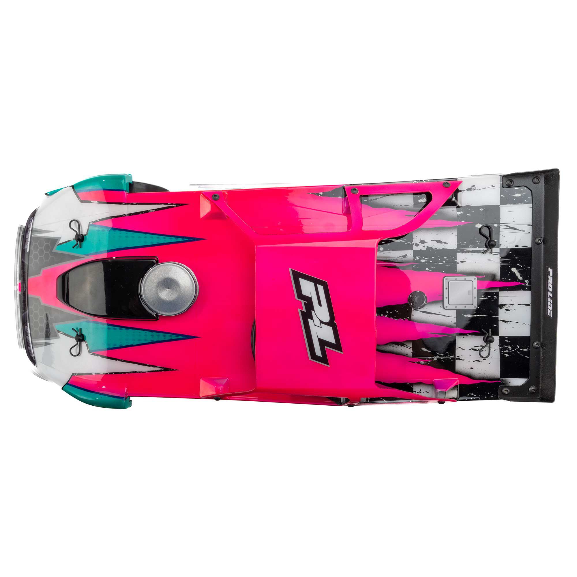1/12 Pre-Cut Dirt Late Model Tombstone Hi-Performance Clear-10