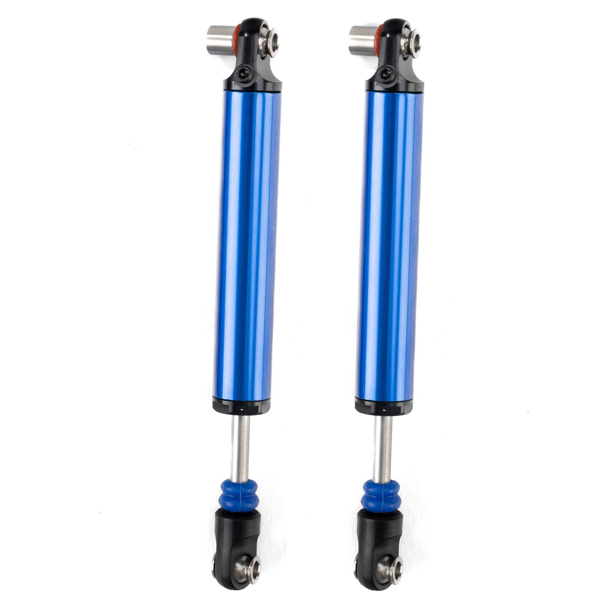 Pro-Comp Front/Rear (97mm) Scaler Shocks, Blue (2): 1/10 Roc-8