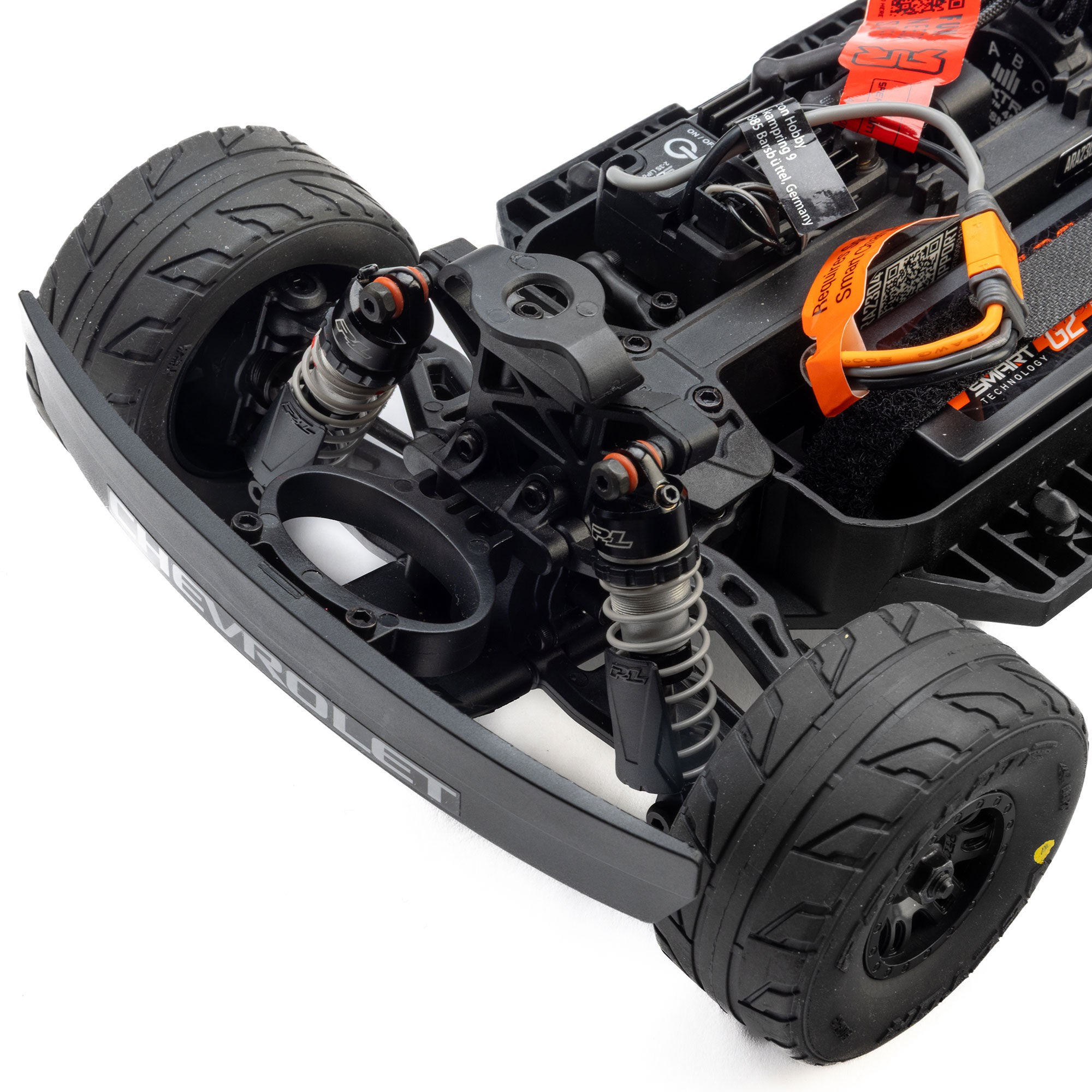 PowerStroke Front/Rear Oil-Filled Shocks (4): ARRMA GRANITE,-8