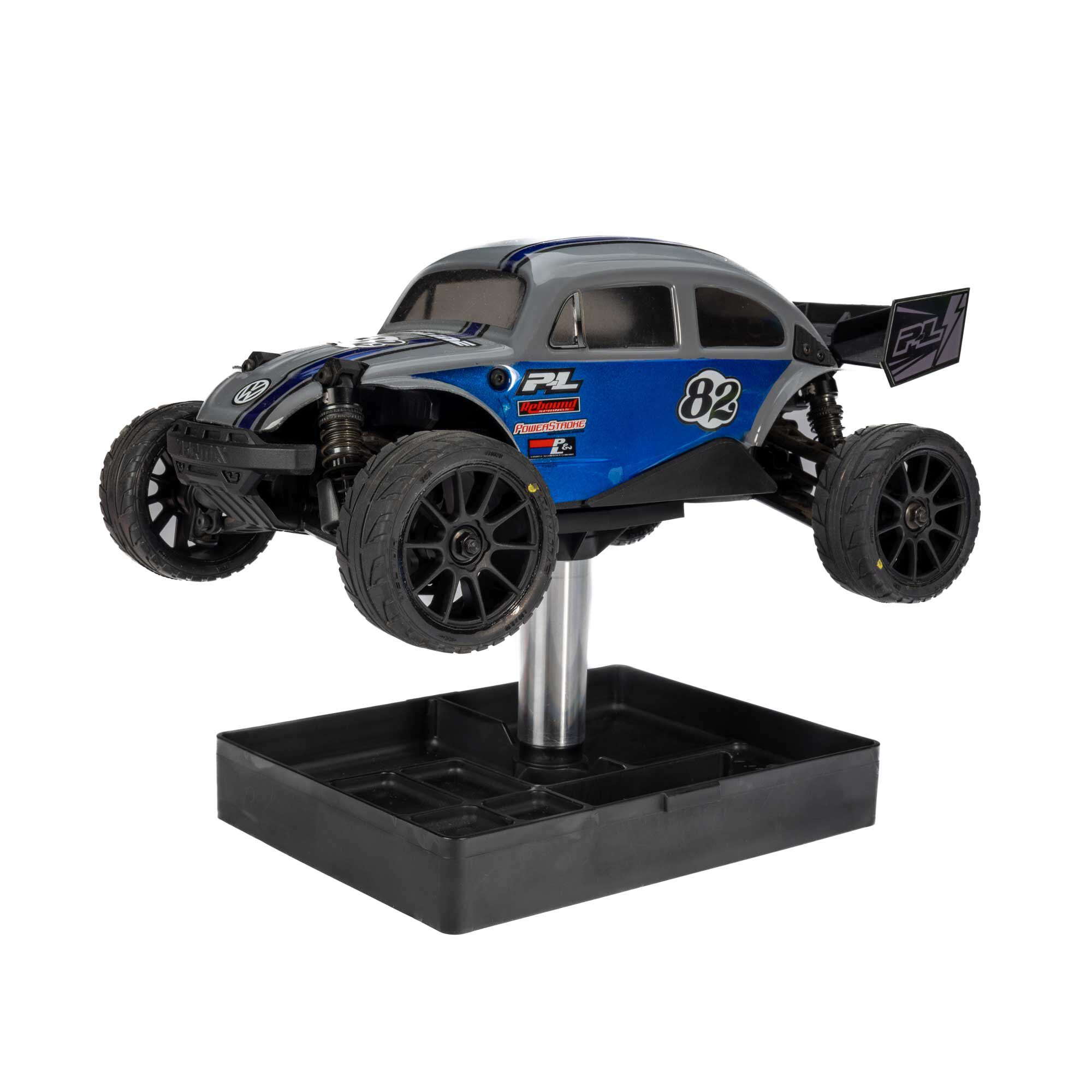 PRO Car Stand with Multi-Use 1/28-1/8 Scale Toppers-3