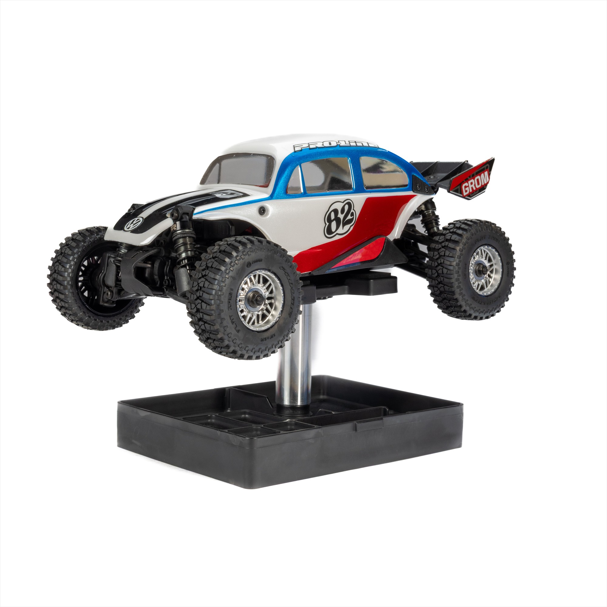 PRO Car Stand with Multi-Use 1/28-1/8 Scale Toppers-11