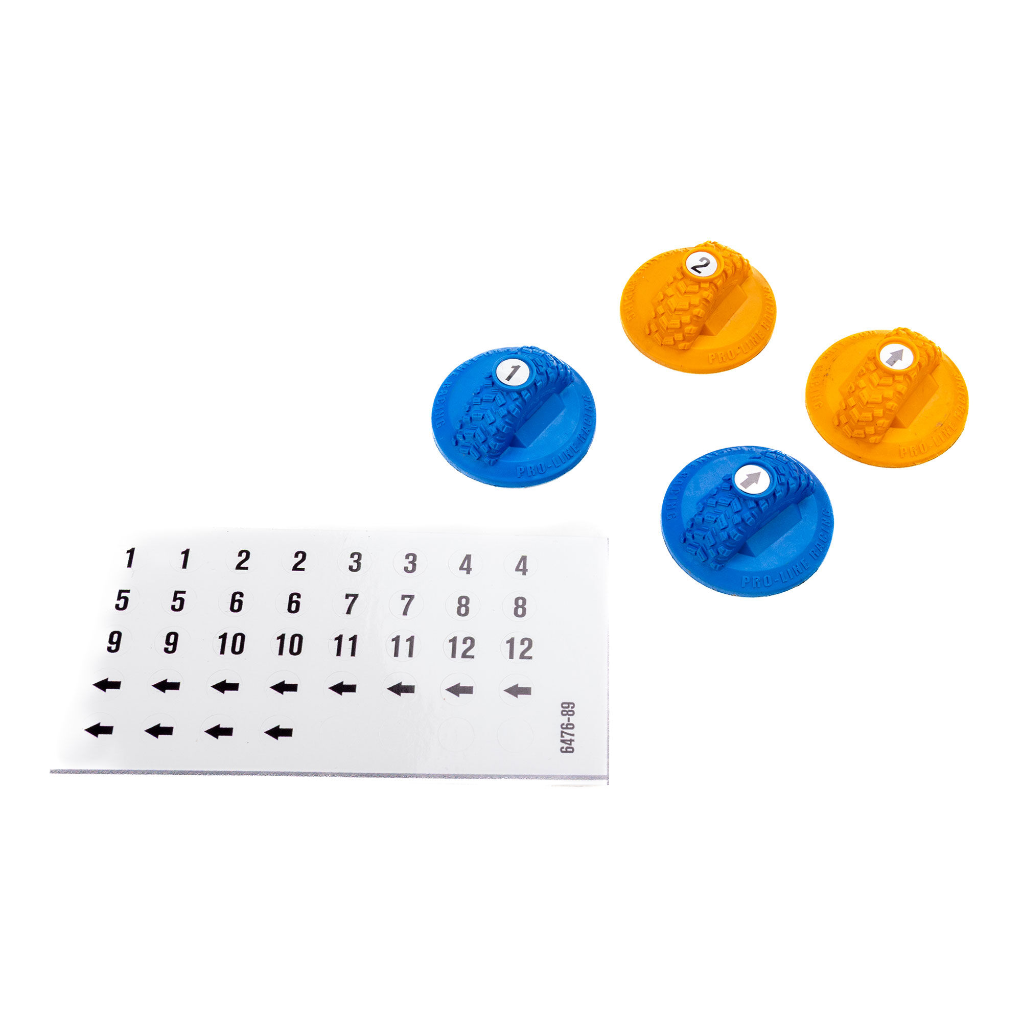 Gate Marker Set, Blue, Orange (12): Axial SCX30-12