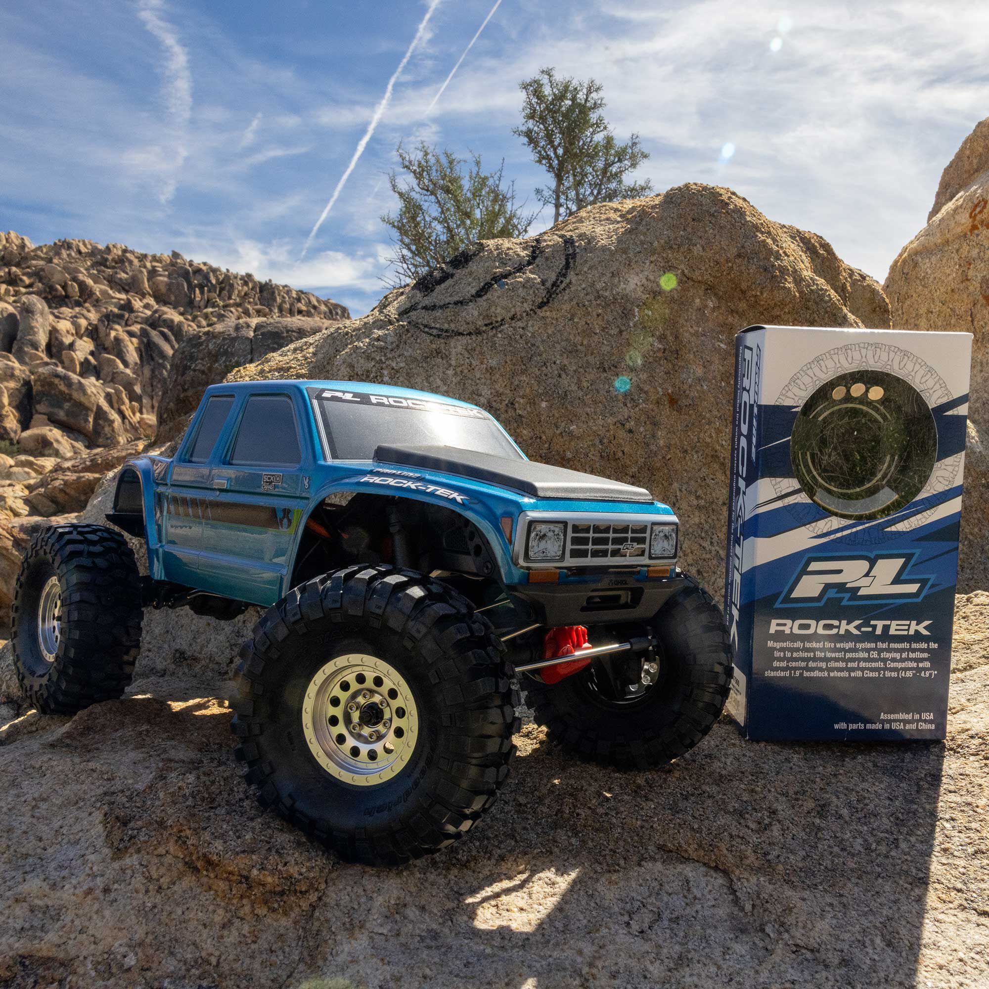 Rock-Tek Tire Weight System: 1.9" Crawler Wheels (2)-14