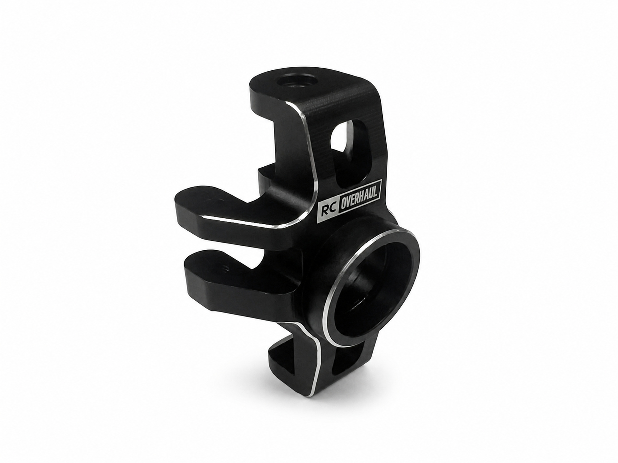 Front Hubs, Black Aluminium, Mini Kraton-3