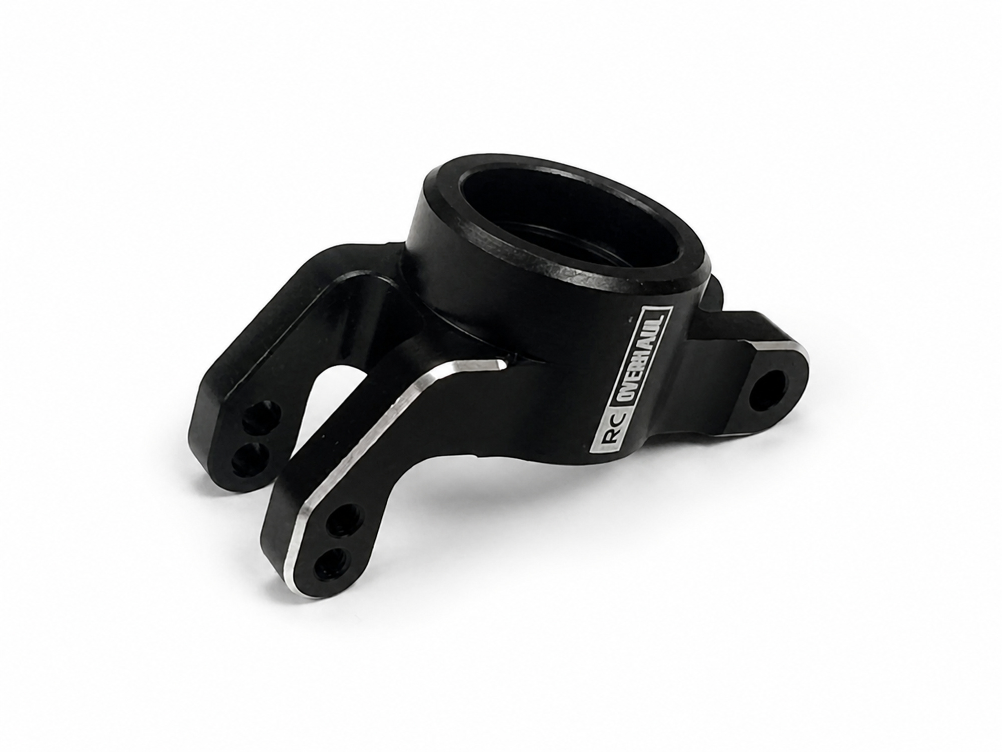 Rear Hubs, Black Aluminium, Mini Kraton-3
