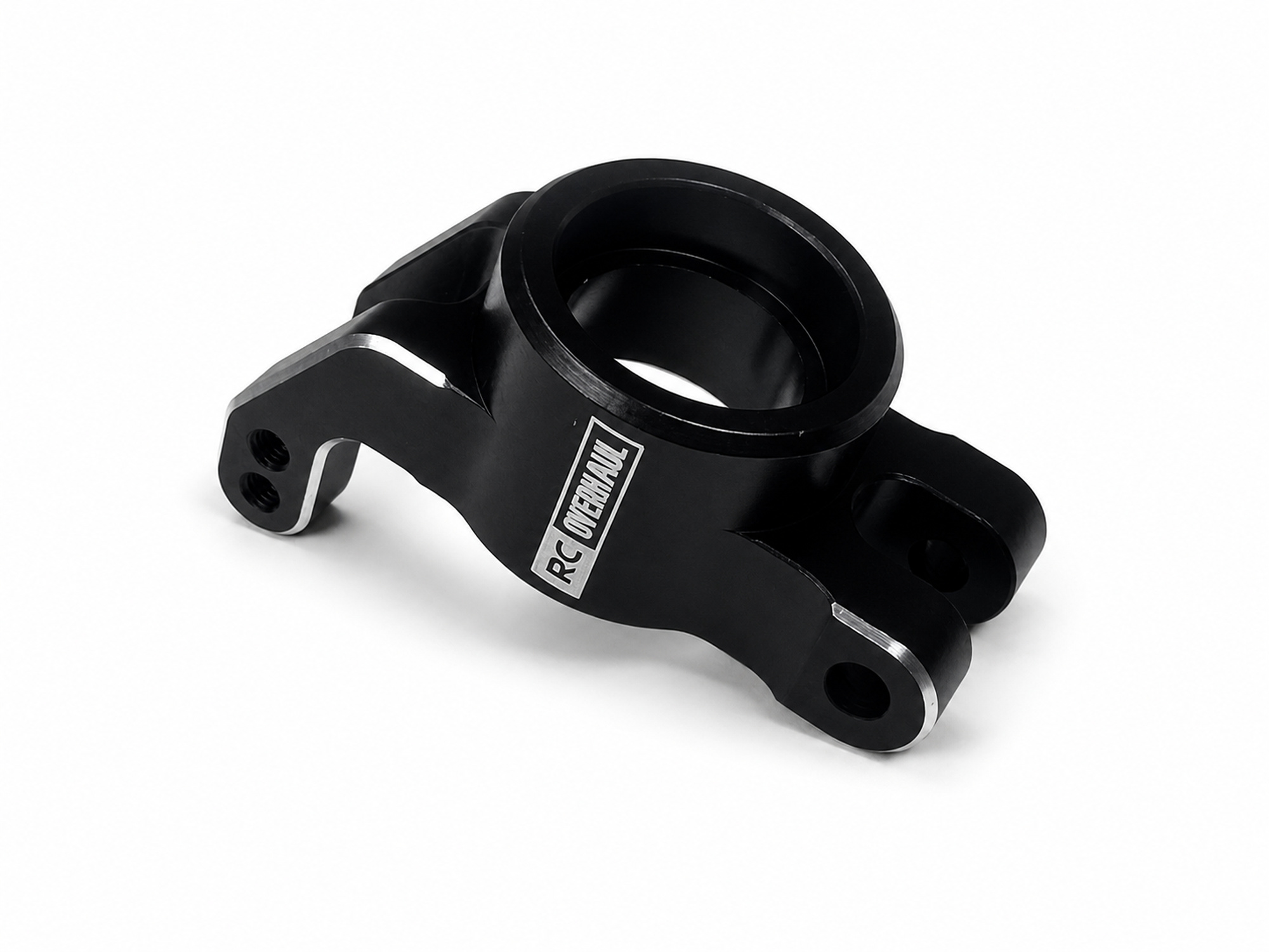 Rear Hubs, Black Aluminium, Mini Kraton-4